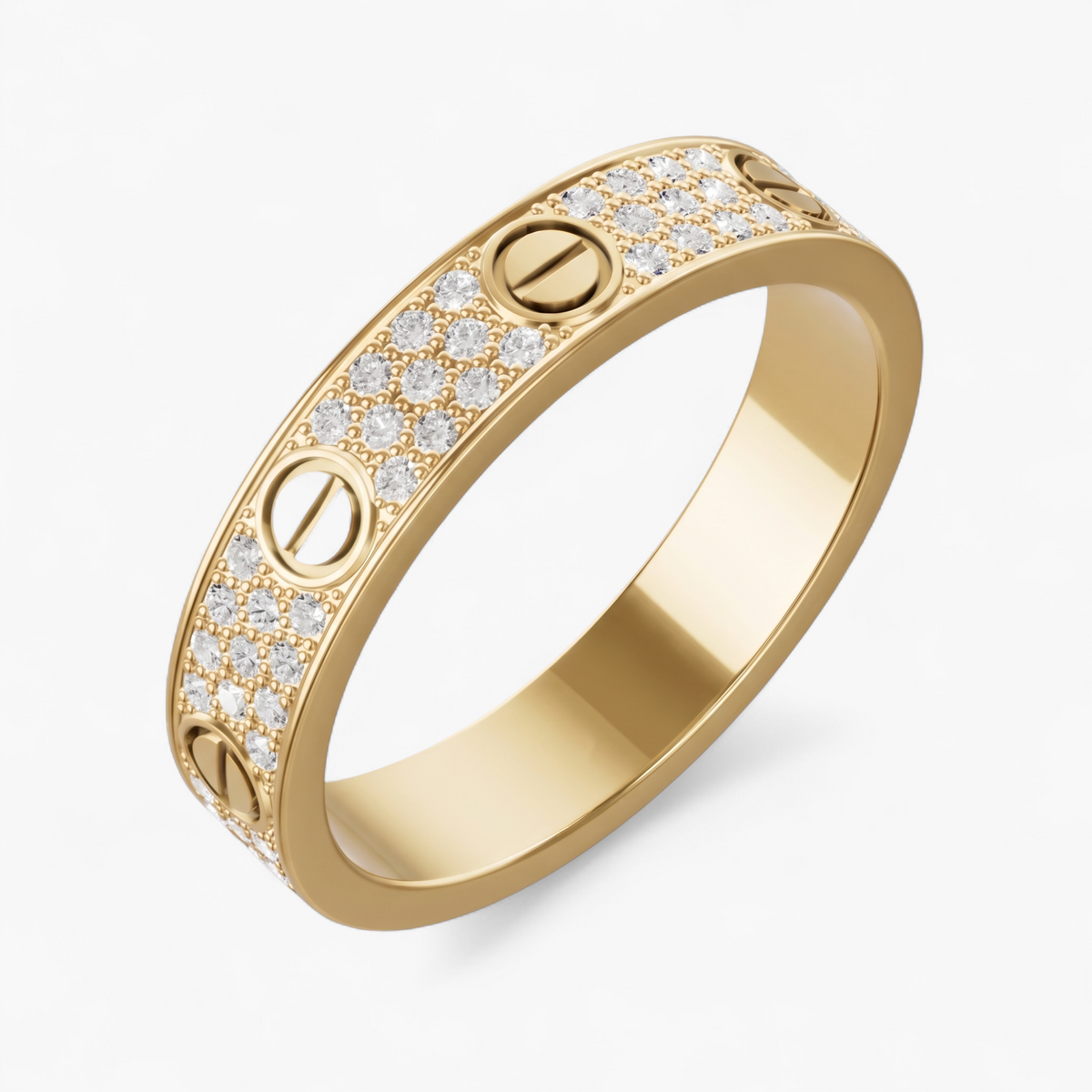 Crystal Valencia Ring - Gold