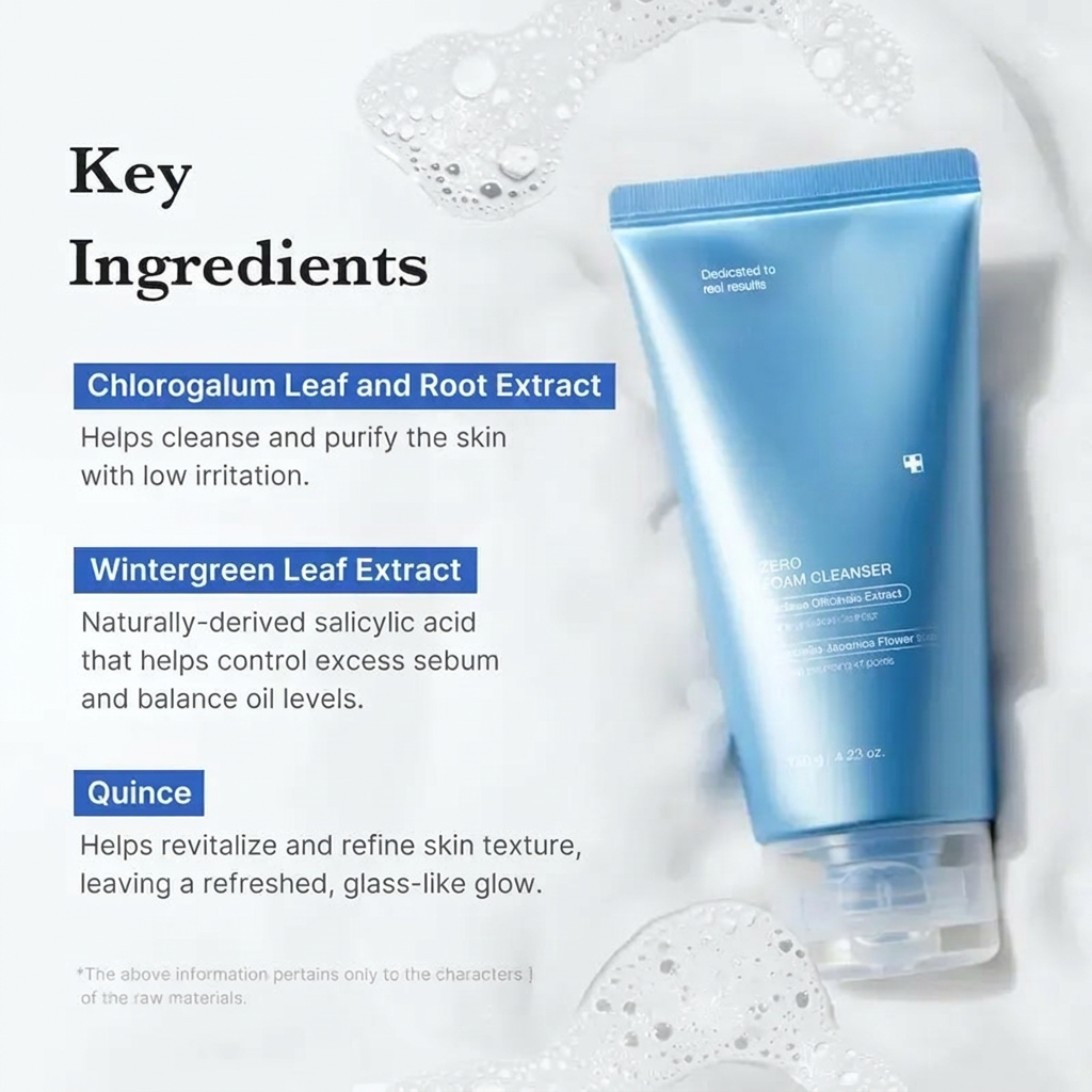 Zero Foam Cleanser with Salicylic Acid for Pores & Oily Skin