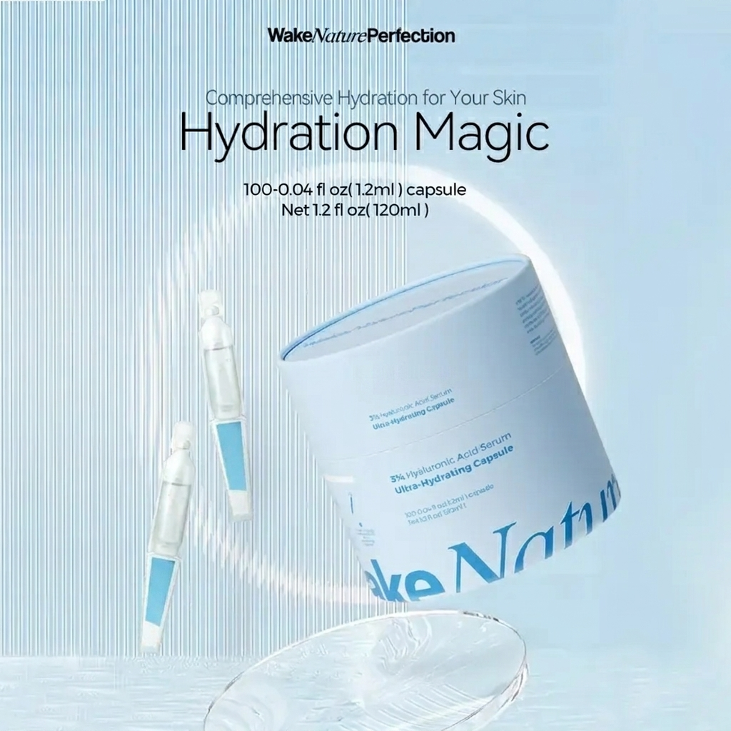 Ultra Hydrating Hyaluronic Acid Serum with 3% Hyaluronic Acid for Glass Skin