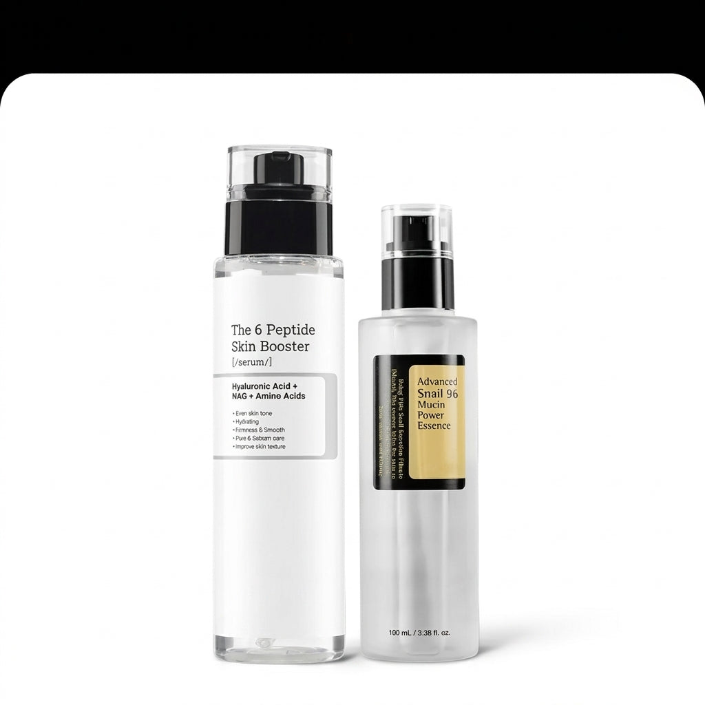 Snail Mucin & Peptide Skin Repair Duo for Hydration & Glass Skin