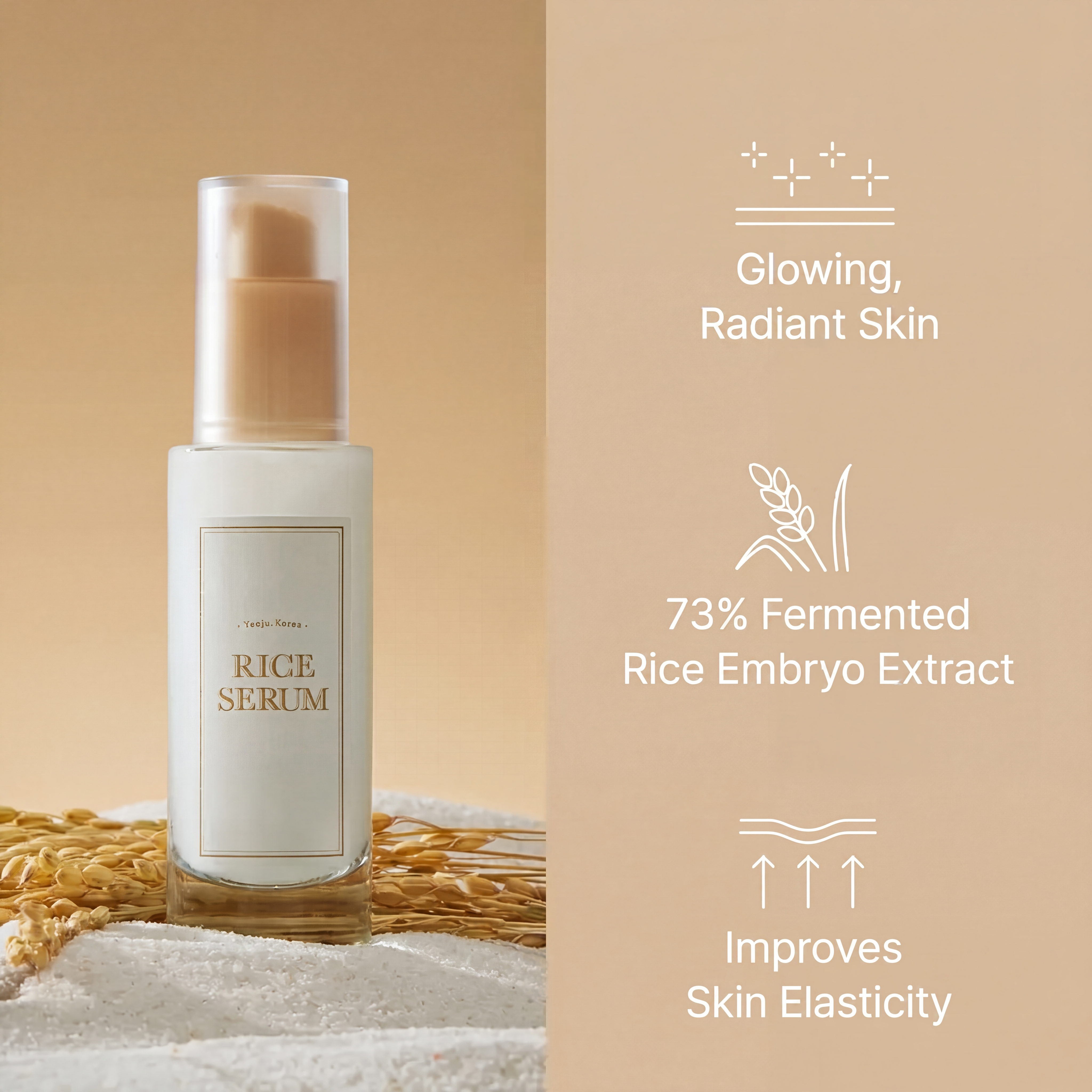 Rice Toner Trio Set for Brightening, Hydration & Glow