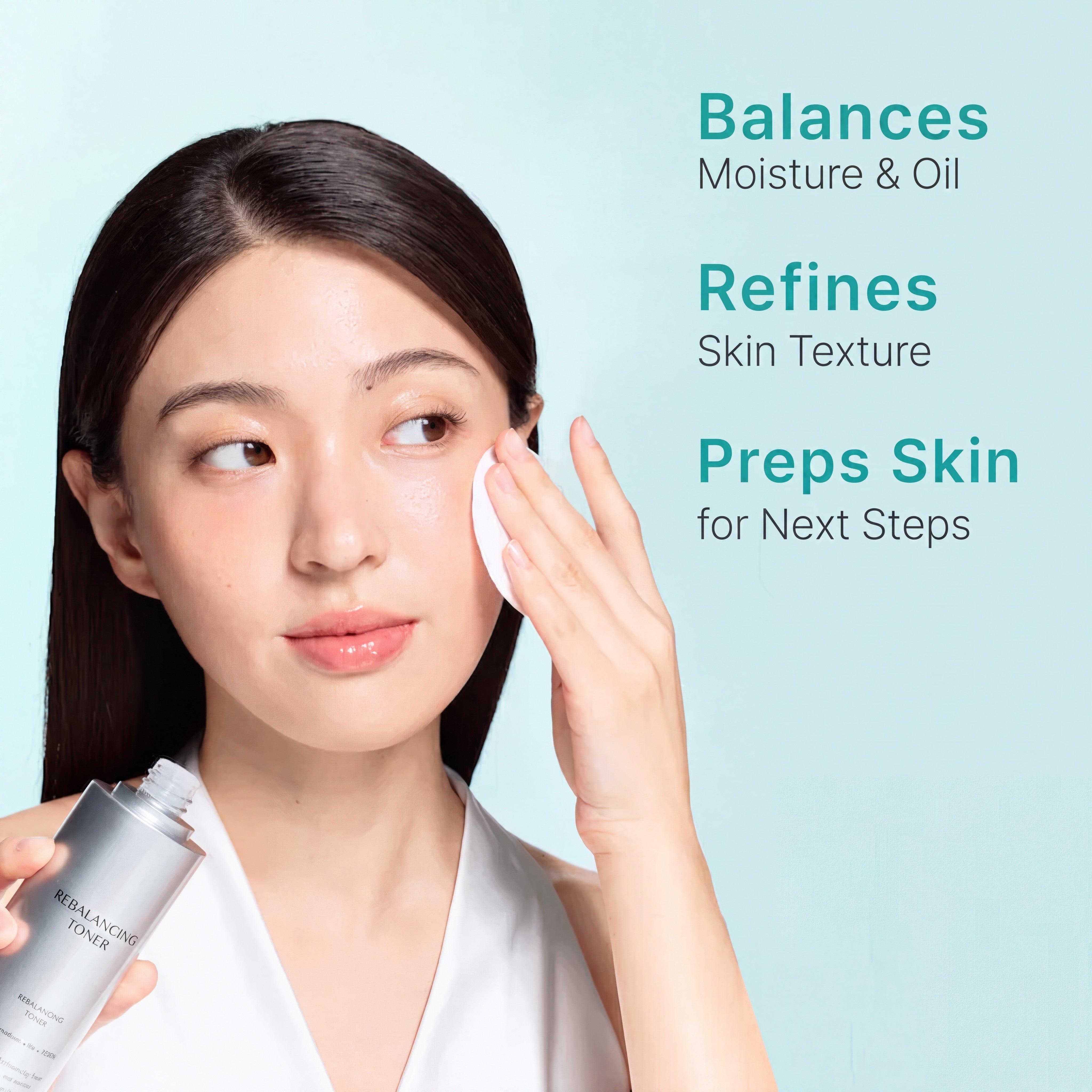 Rebalancing Toner c-PDRN for Exfoliation, Texture & Pore Refining