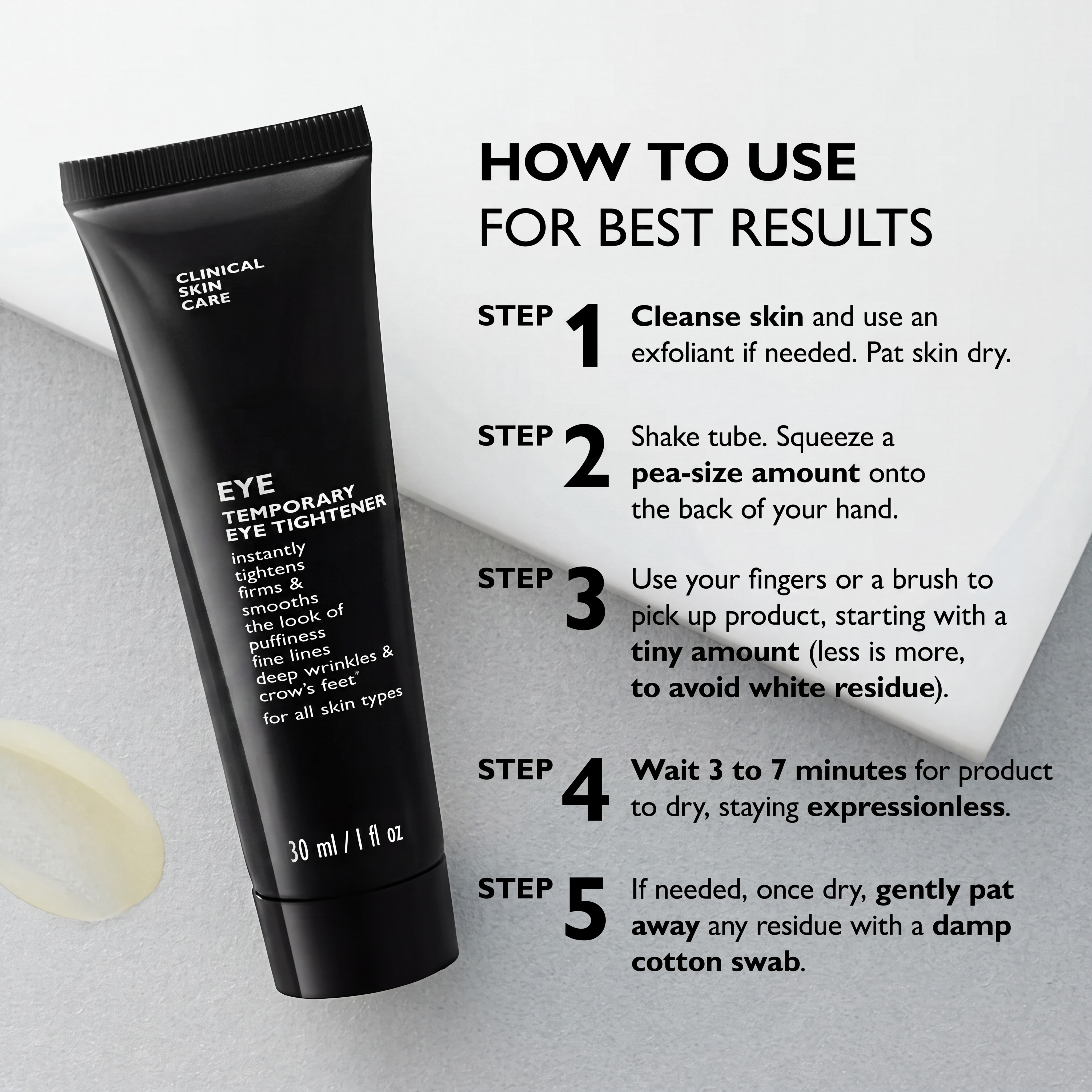 Instant FIRMx Eye Tightener for Puffiness, Fine Lines & Under Eye Bags