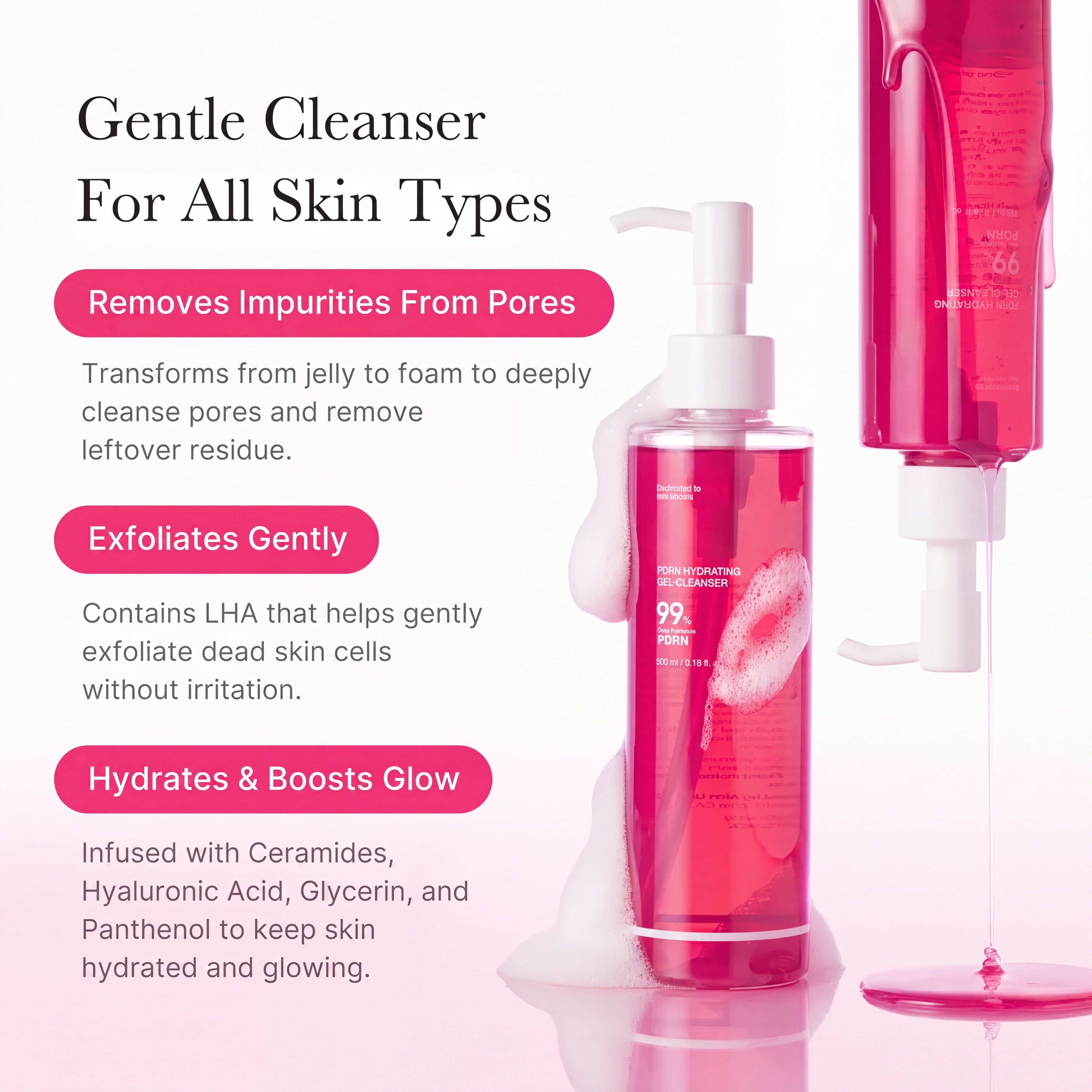 Double Cleanse to Glow Duo for Blackheads, Pores & Hydration