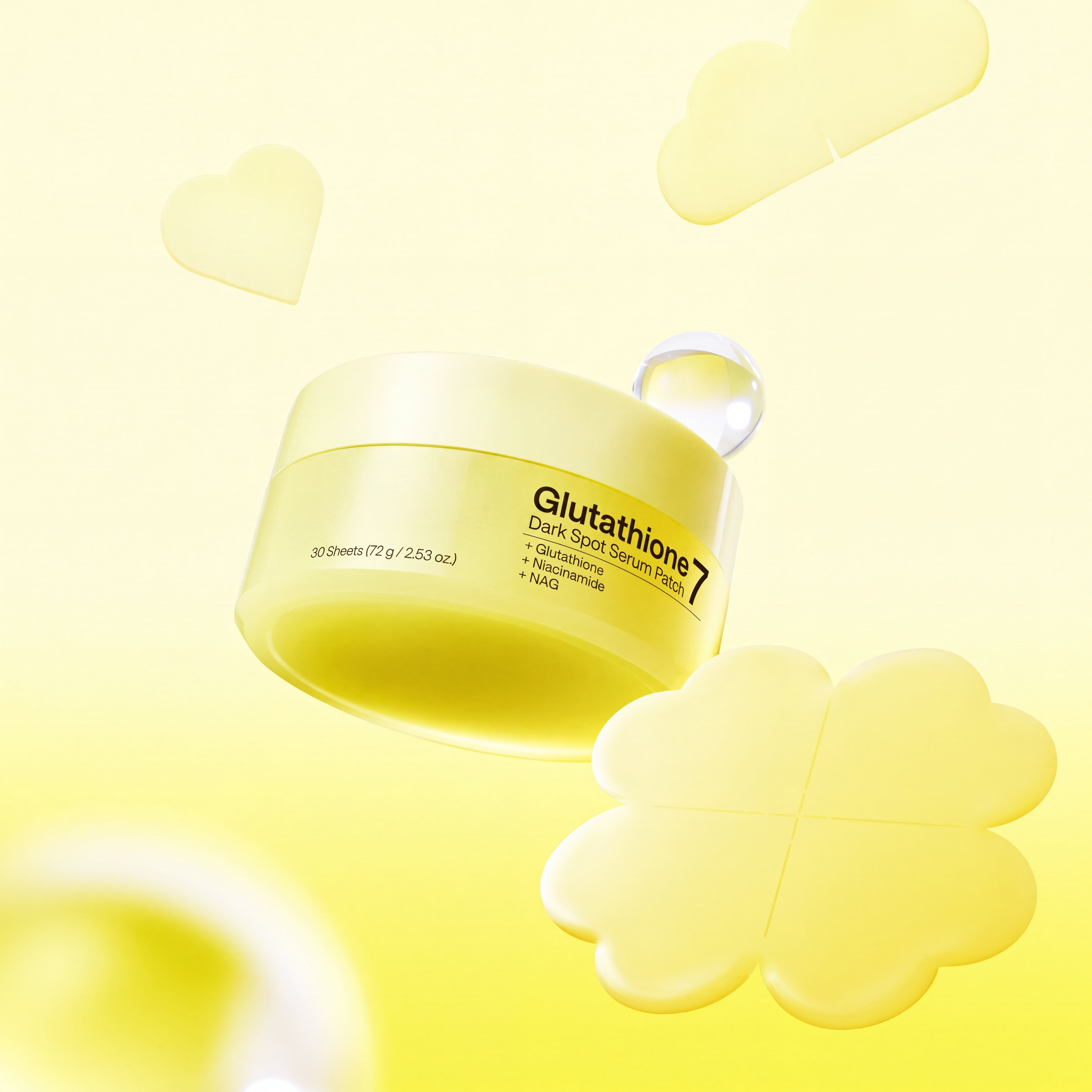Glutathione 7 Serum Patch for Dark Spots, Age Spots and Hyperpigmentation