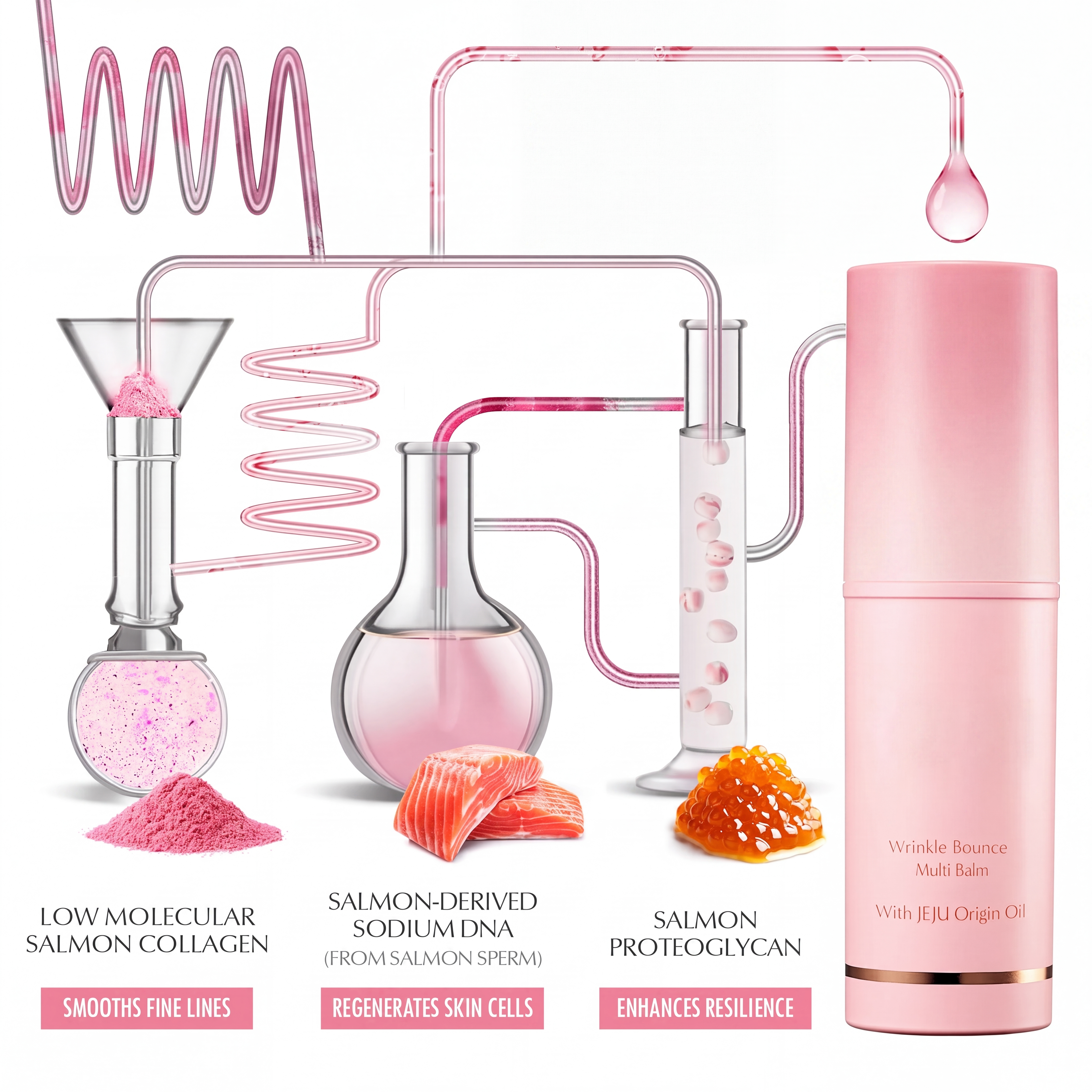 Wrinkle Bounce Multi Balm with Collagen for Elasticity and Fine Lines