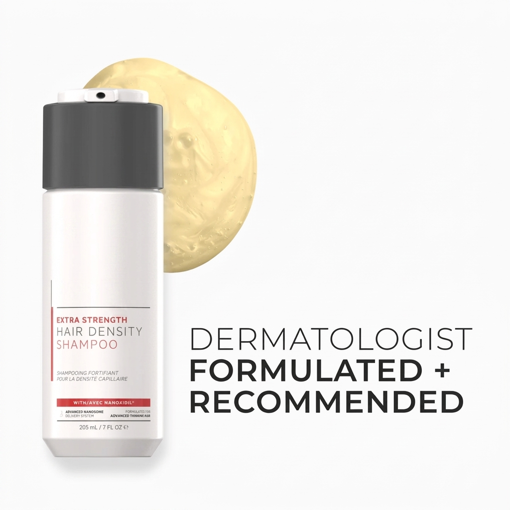 Extra Strength Hair DENSITY Shampoo for Thicker, Fuller-Looking Hair & Scalp Care