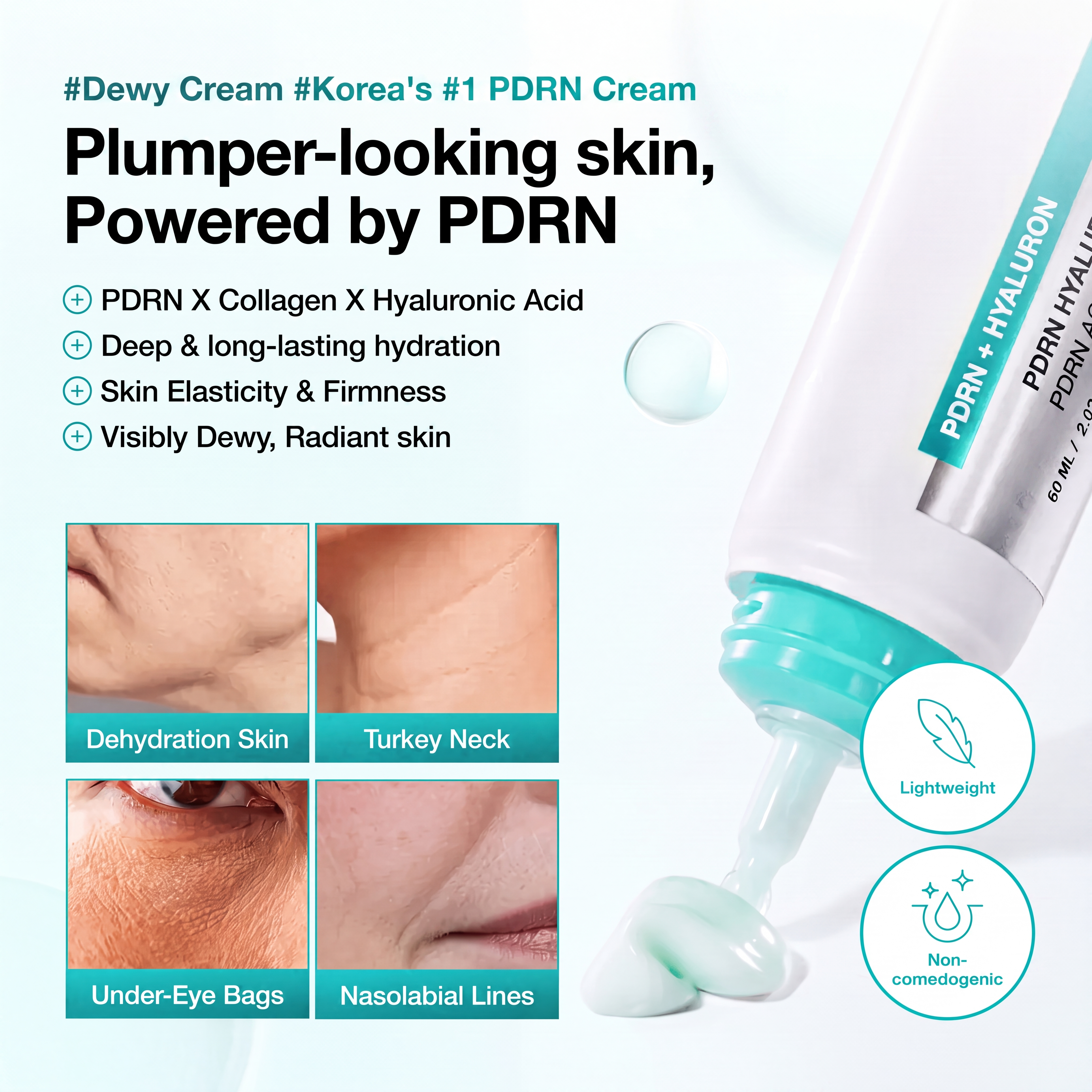 PDRN Dewy Glow Essential Duo with Hyaluronic Acid and Collagen