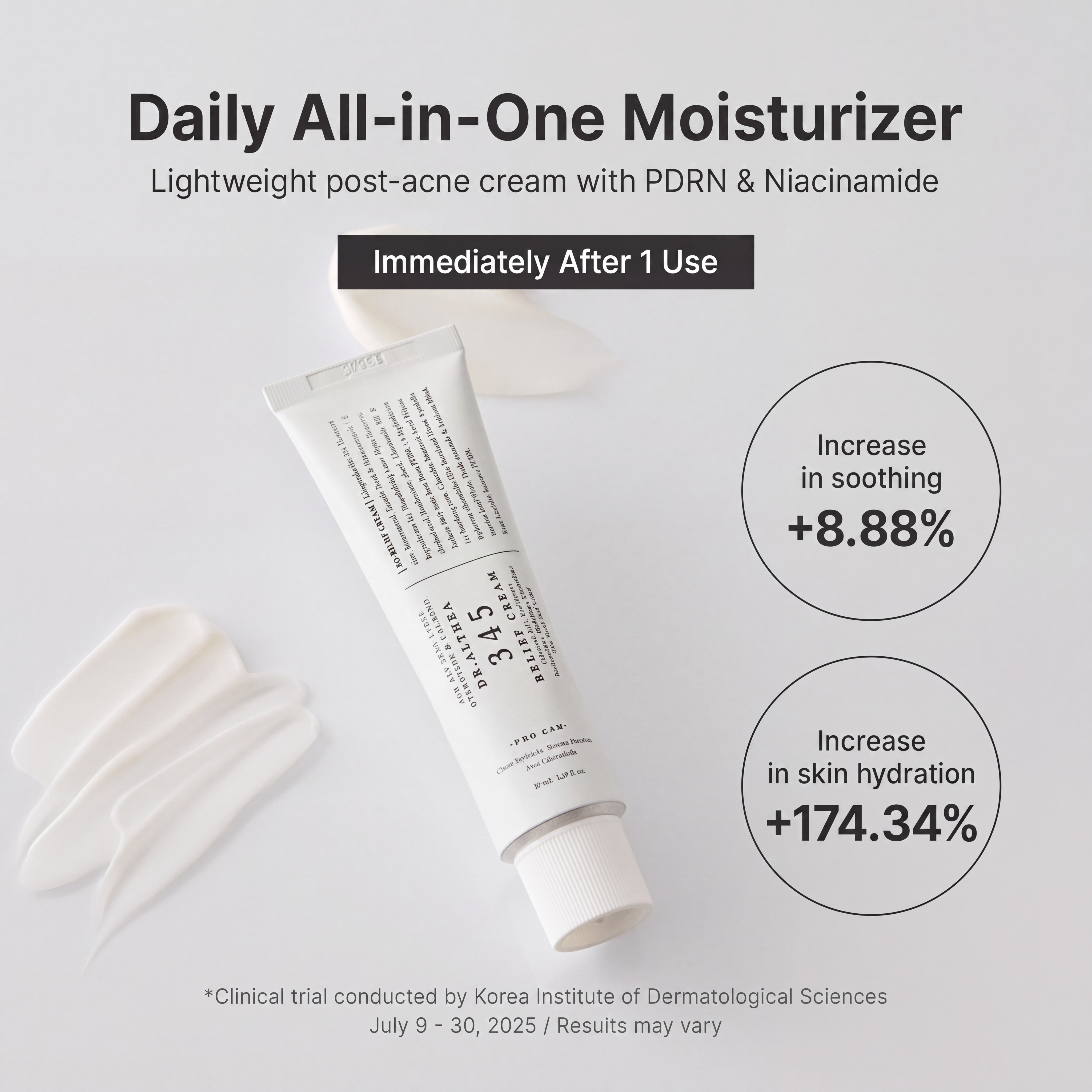 345 Relief Trio with Ceramide and Tea Tree for Acne-Prone Skin