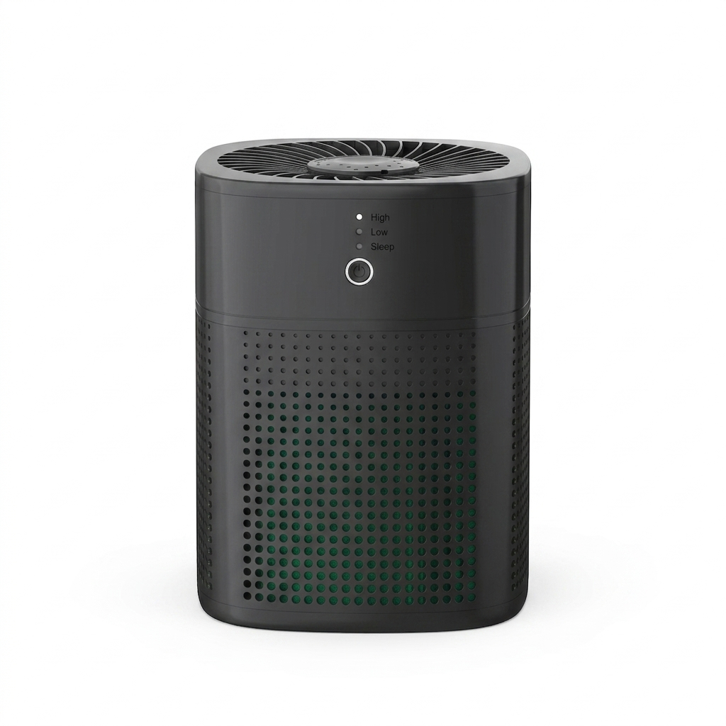 HEPA Air Purifier for Bedroom, 376 sq ft, Aromatherapy, Timer, 3 Speeds