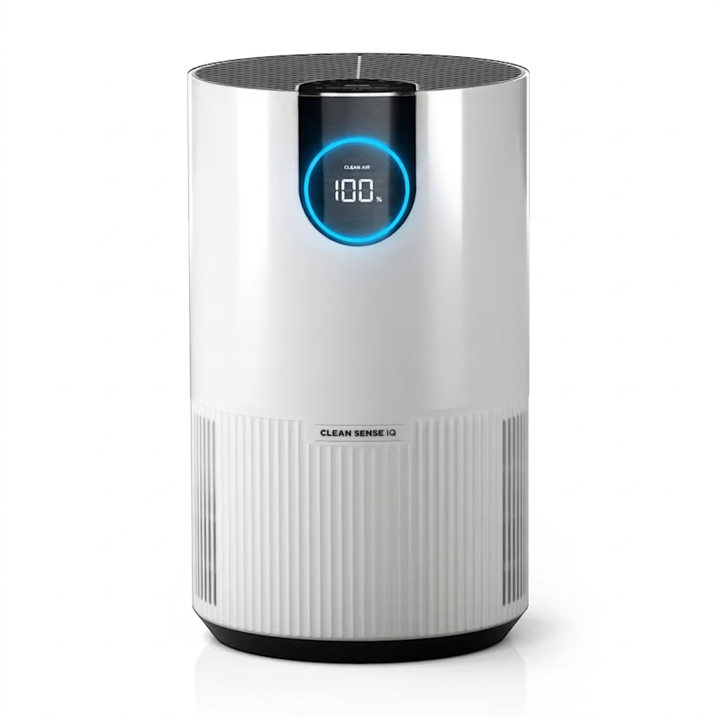 HEPA Air Purifier for Home 500 sq ft, Air Quality Display, Quiet, Dimmable