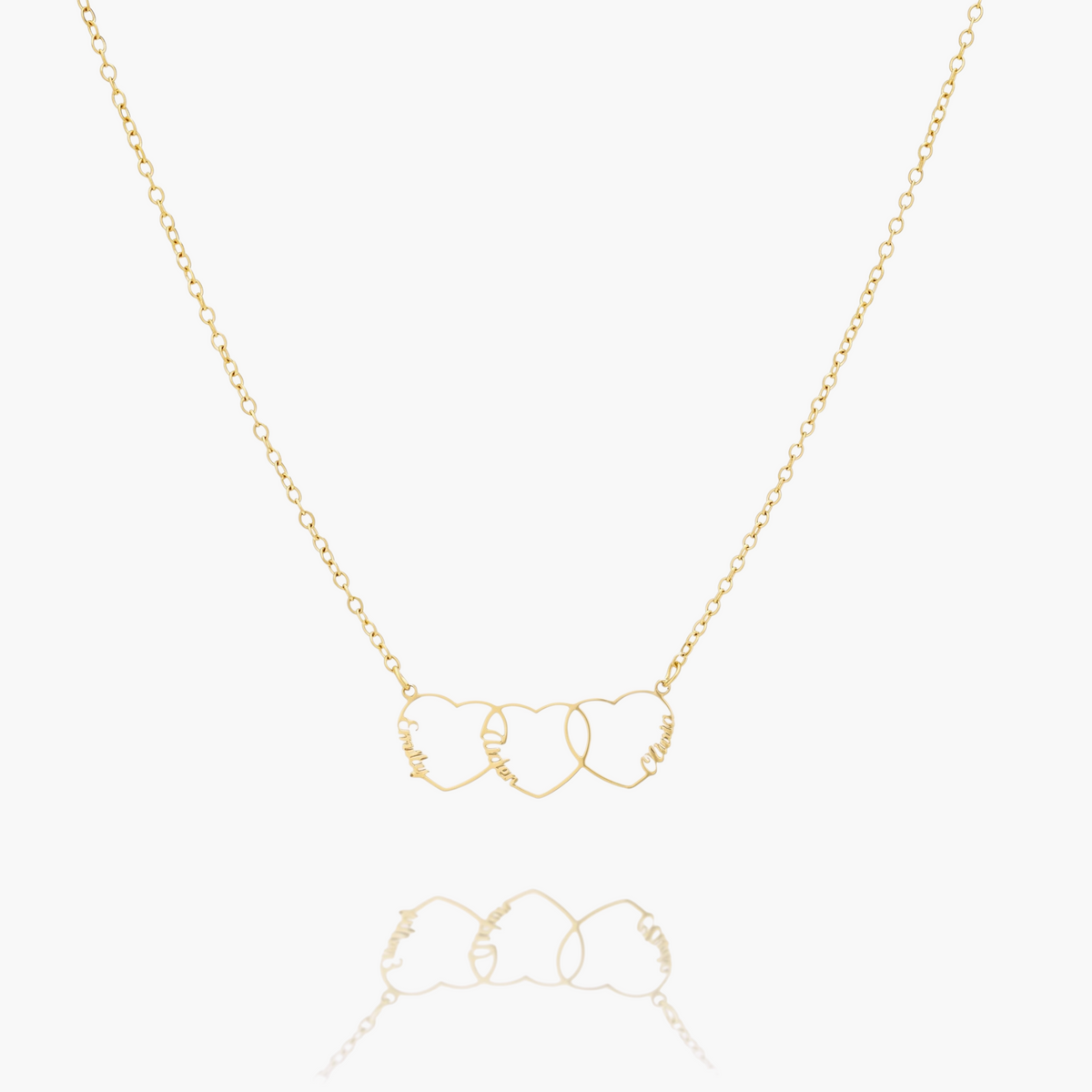 Personalized Heart Name Necklace