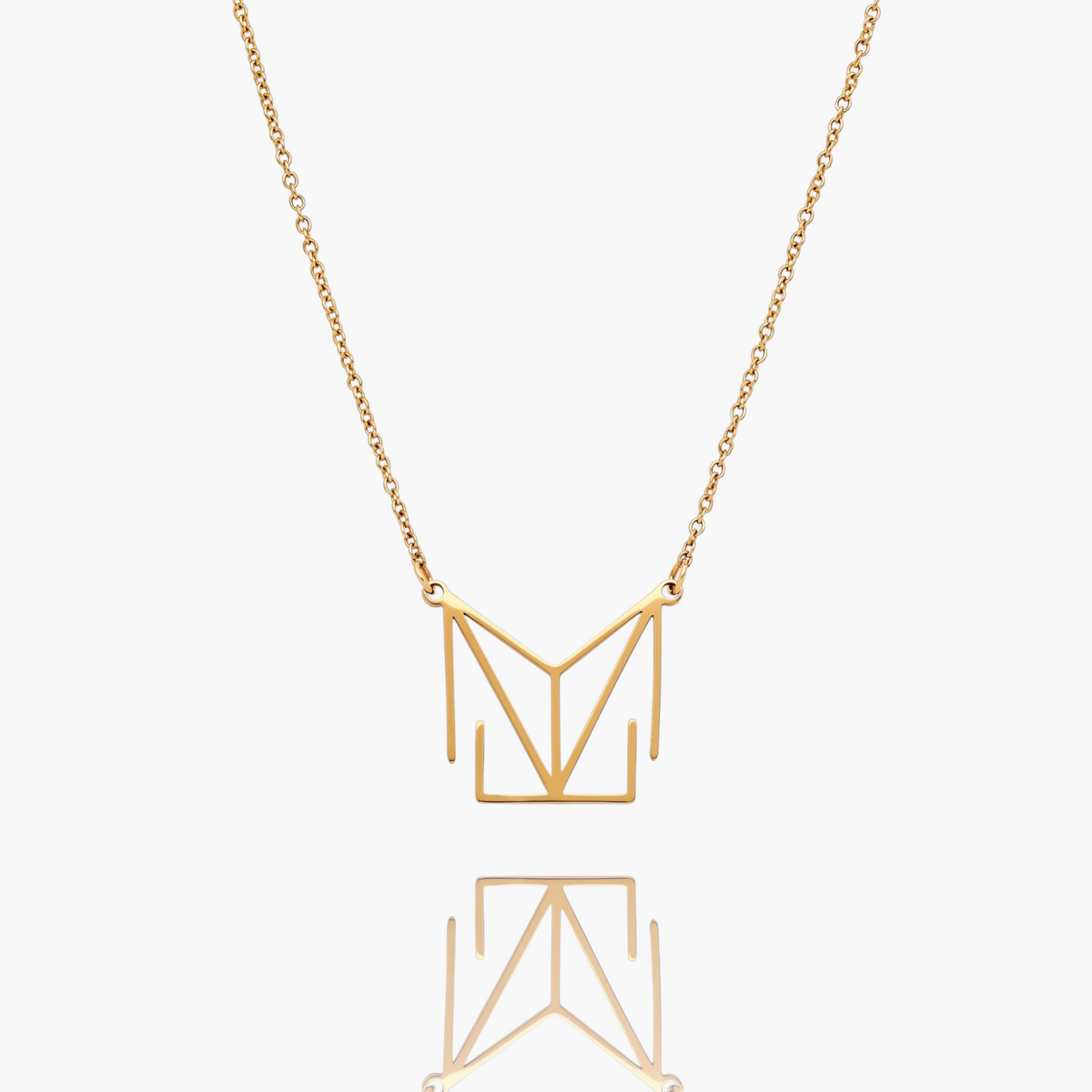 Monogram Personalized Name Necklace