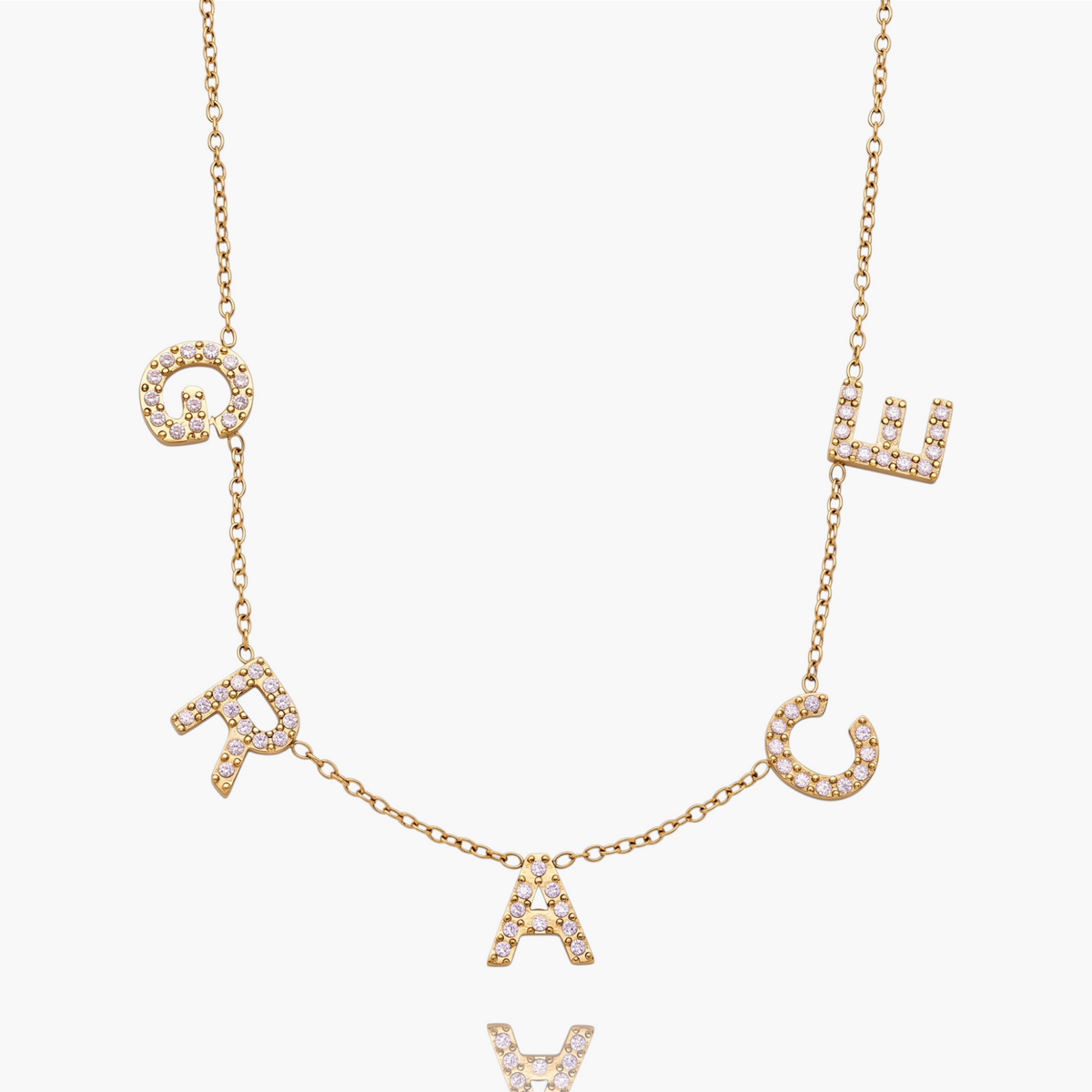 Pavé Personalized Name Necklace