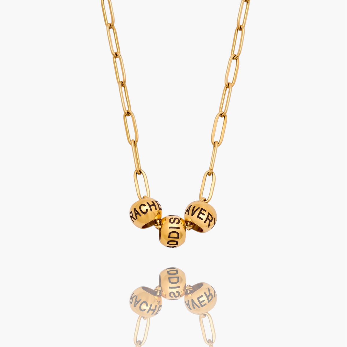 Personalized Name Bead Necklace