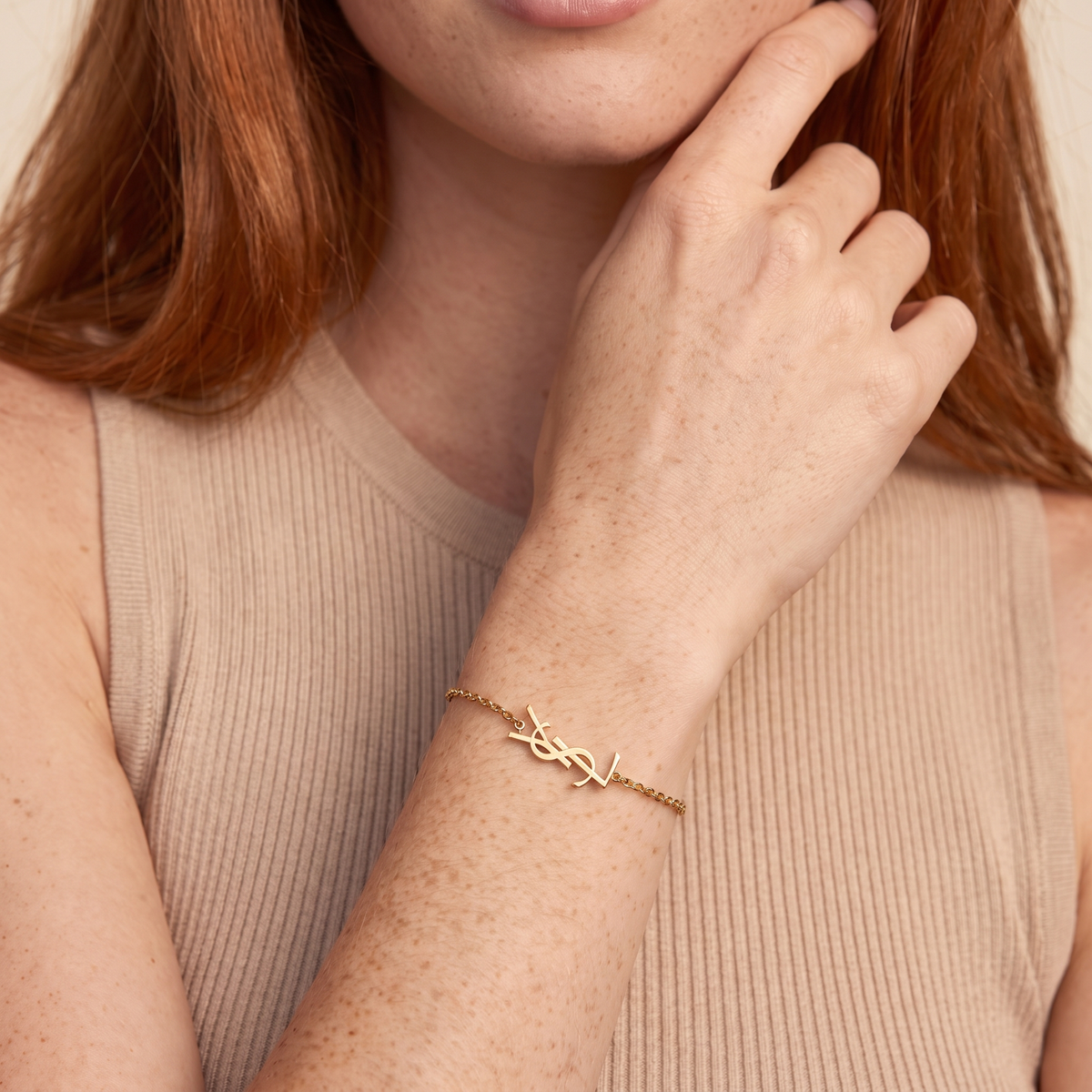 Minimalist Saints Gold Bracelet