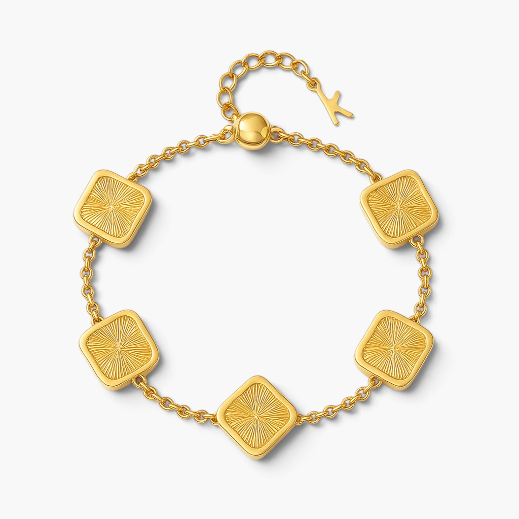 Bracelet trèfle en nacre