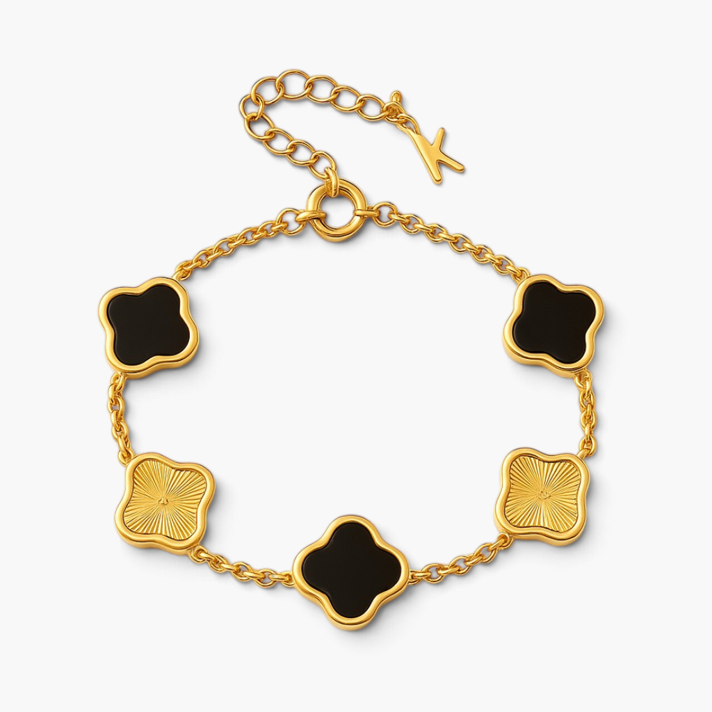 Bracelet trèfle en nacre