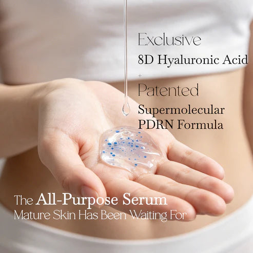 8D Hyaluronic Acid + PDRN Plump Serum for Hydration and Firmness