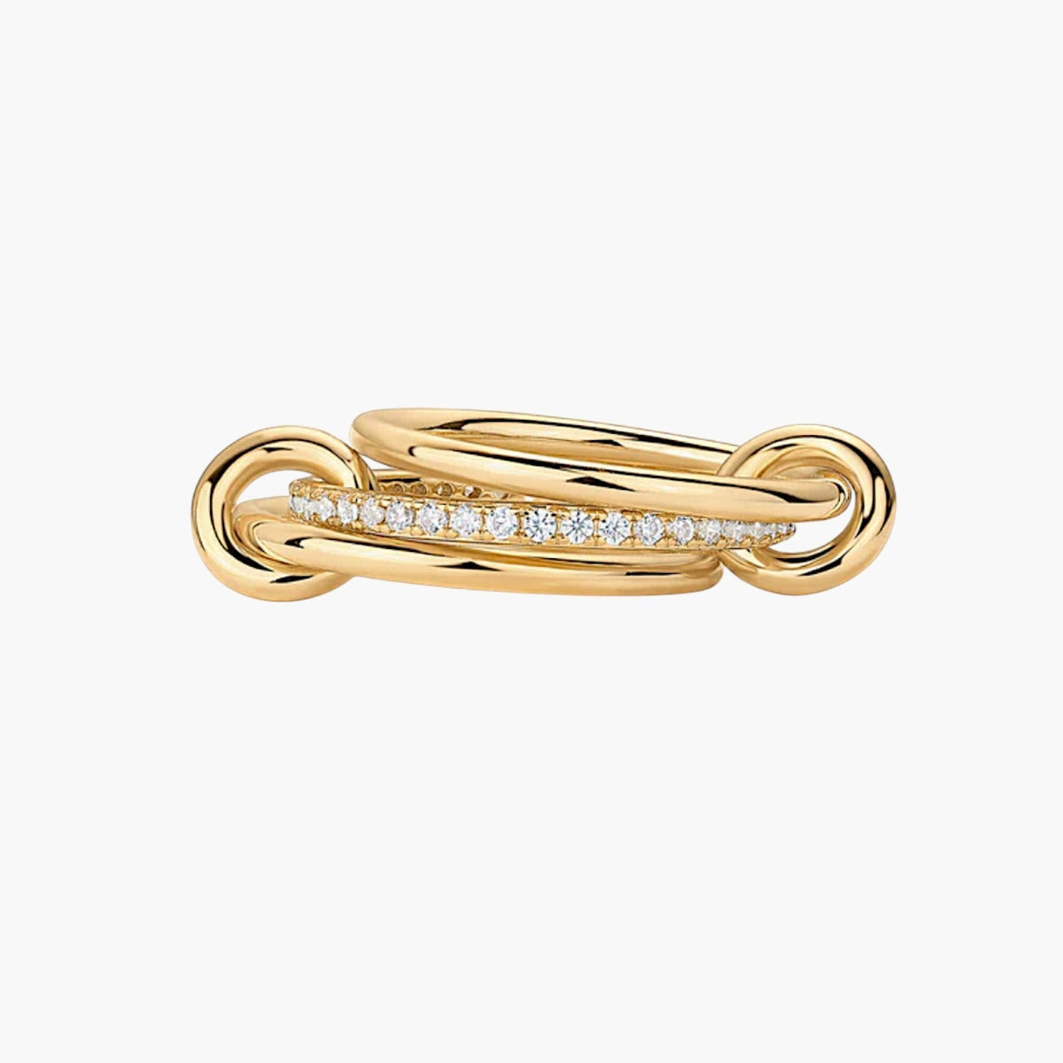 Bague empilable entrelacée Serelle
