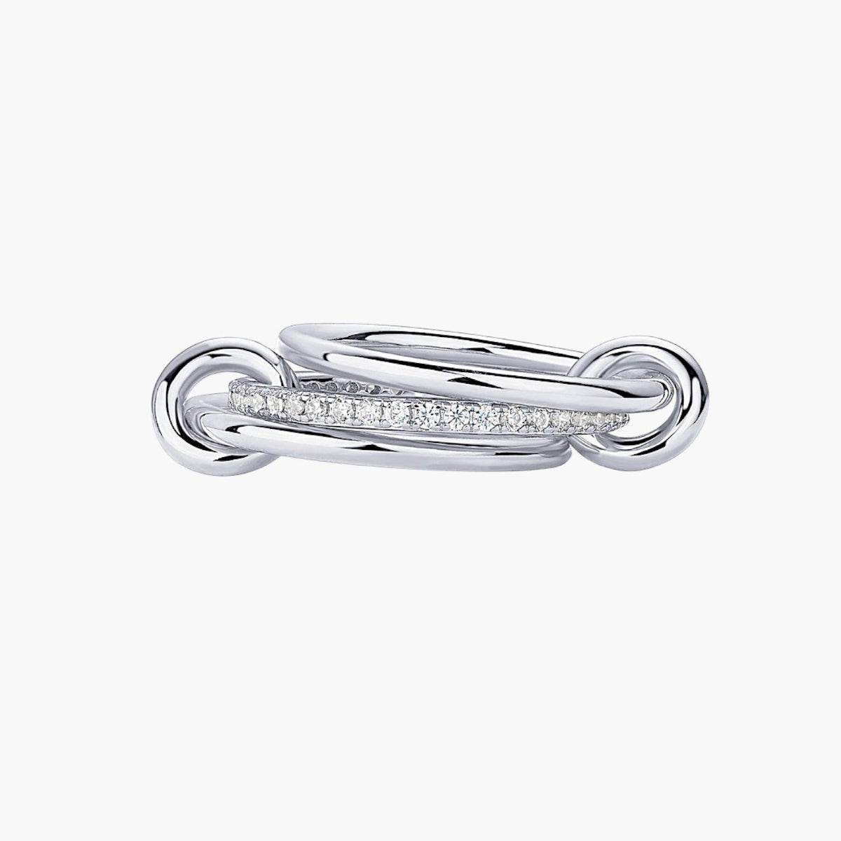 Serelle Interlocked Stackable Ring