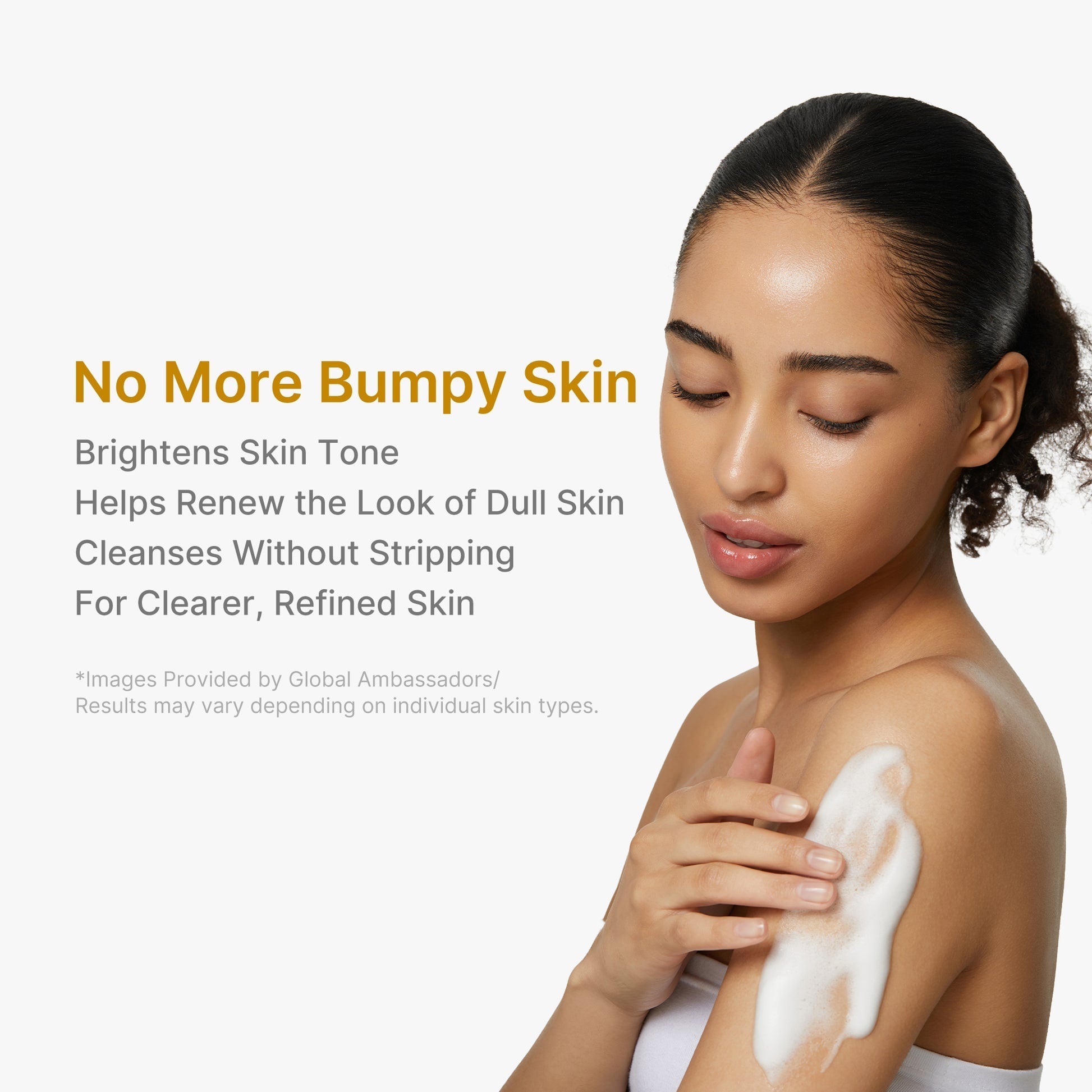 Kojic Acid Turmeric Brightening Body Wash with Niacinamide for Uneven Skin Ton