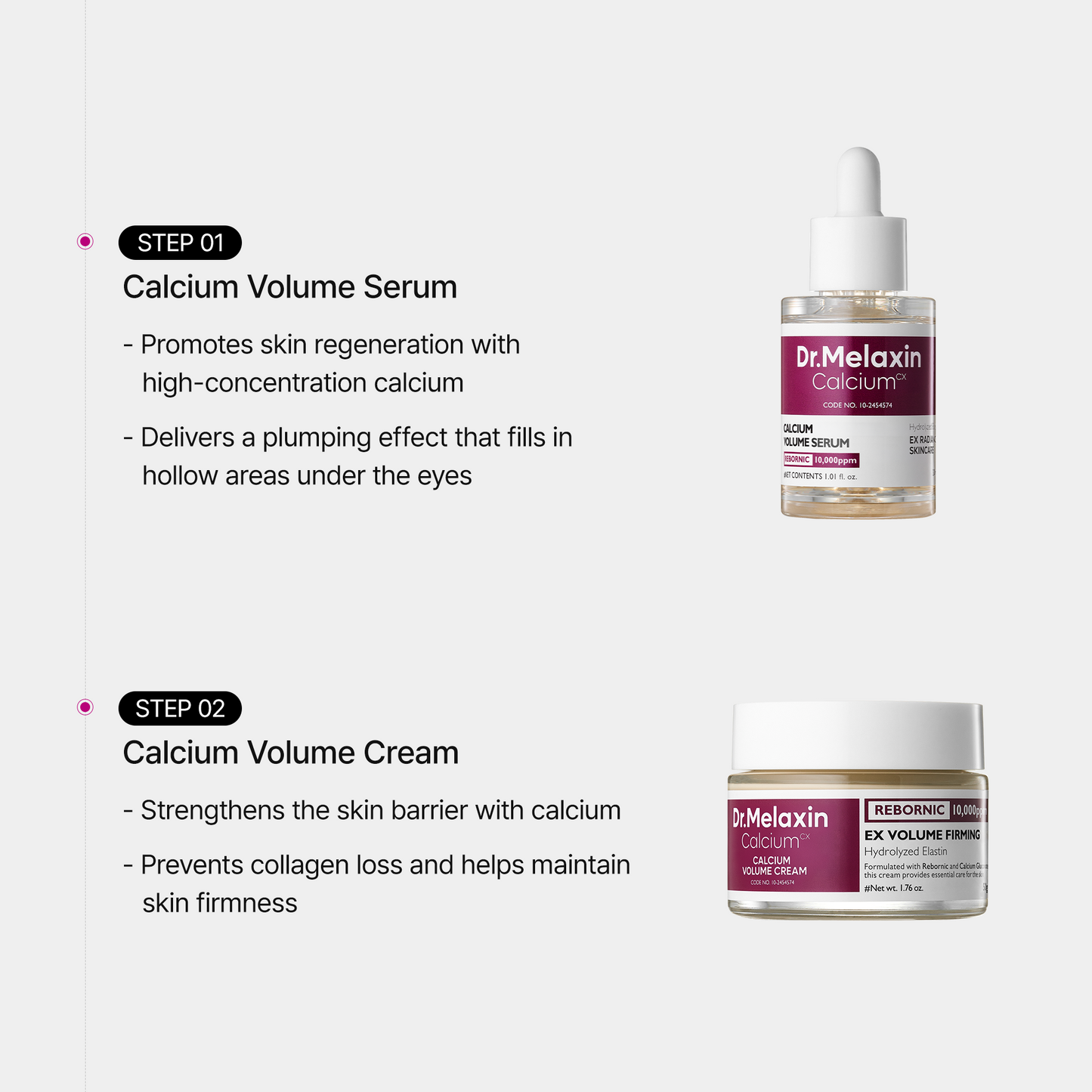 Dr Melaxin CEMENRETE Calcium Intense Cream for Dry Skin & Smooth Skin