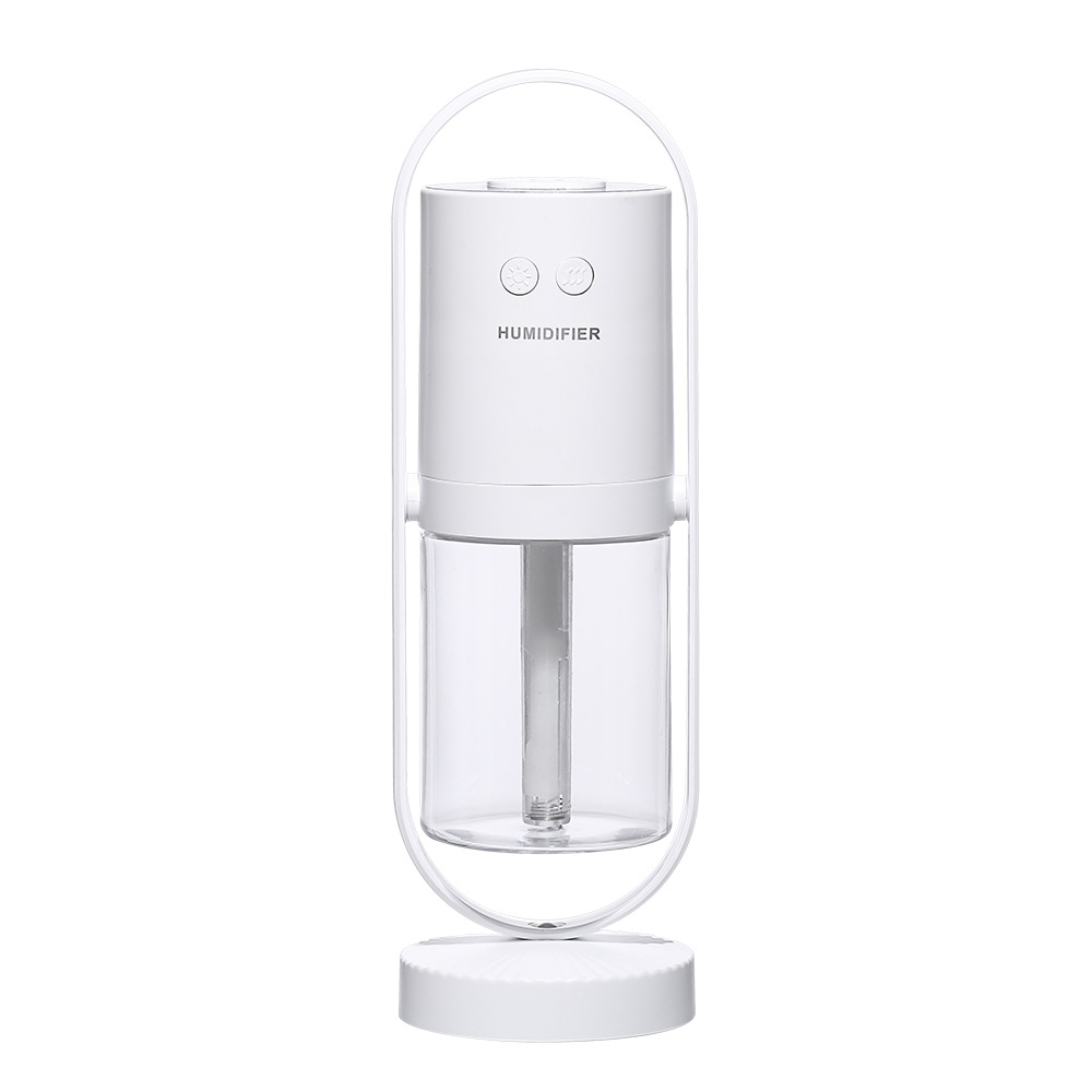 USB Air Humidifier, Mini Portable, LED Shadow Light, Quiet, Auto Shut-Off