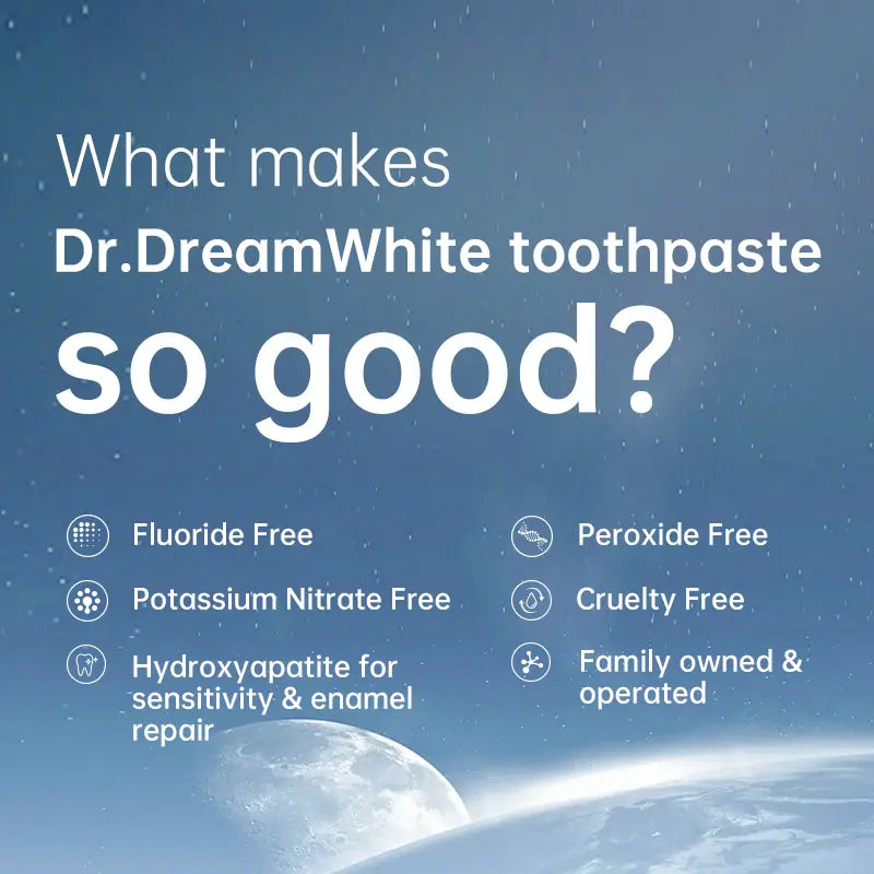 Mesoporous Whitening + Repairing Toothpaste with Hydroxyapatite