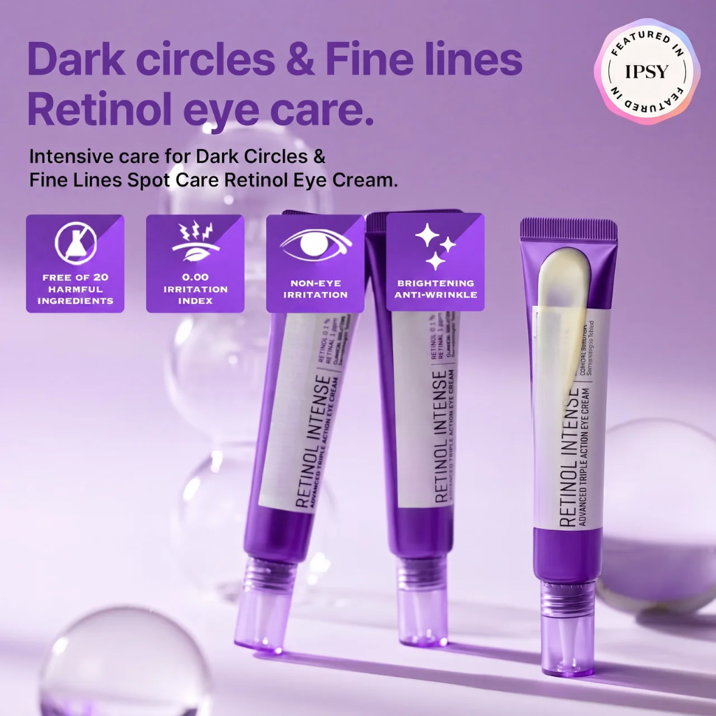 Retinol Intense Triple Action Retinol Eye Cream with Collagen and Peptides