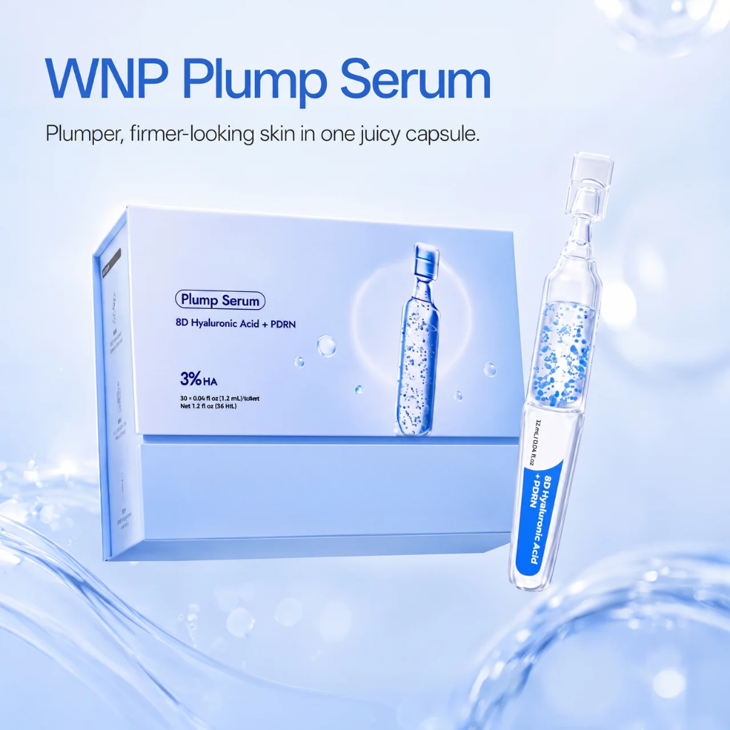 8D Hyaluronic Acid + PDRN Plump Serum for Hydration and Firmness