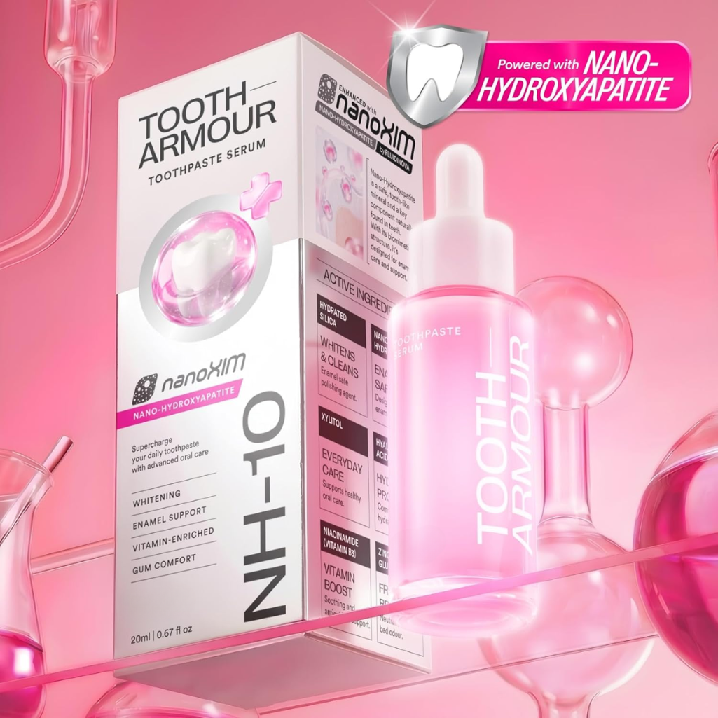 Tooth Armour Nano Hydroxyapatite Toothpaste for Enamel Support & Whitening
