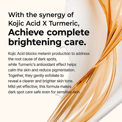 Peel Shot Kojic Acid Turmeric Duo with Niacinamide & Vitamin C for Brightening Care