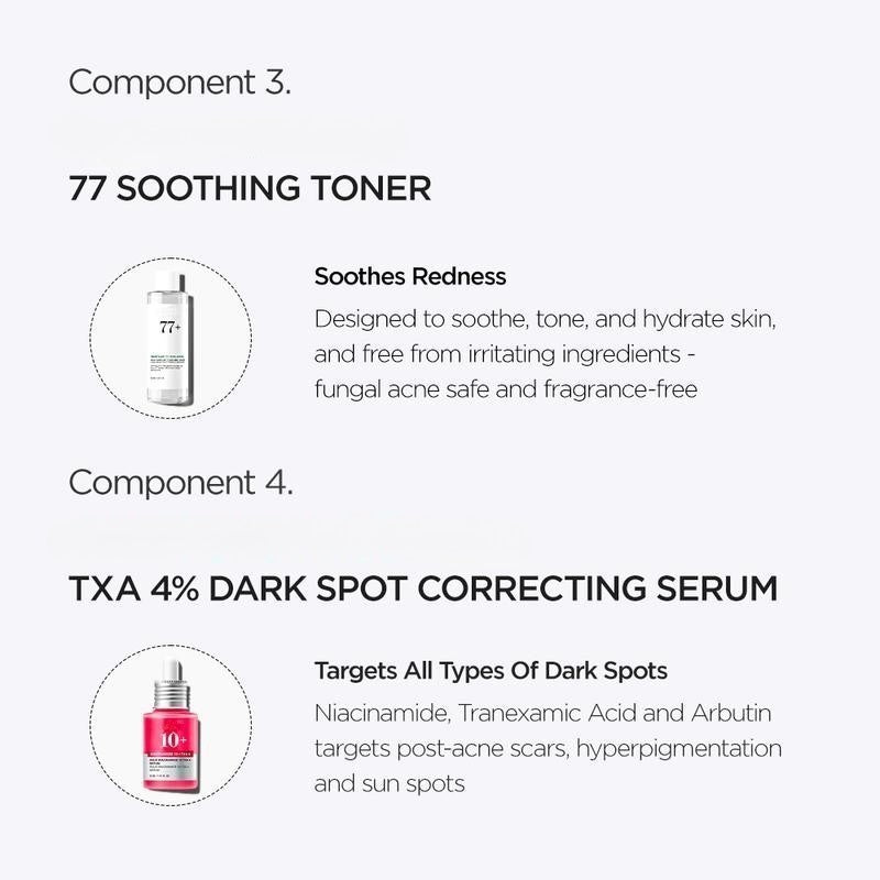 Viral Ultimate Glass Skin Bundle with Niacinamide and Collagen for Dark Spots and Uneven Skin Tone