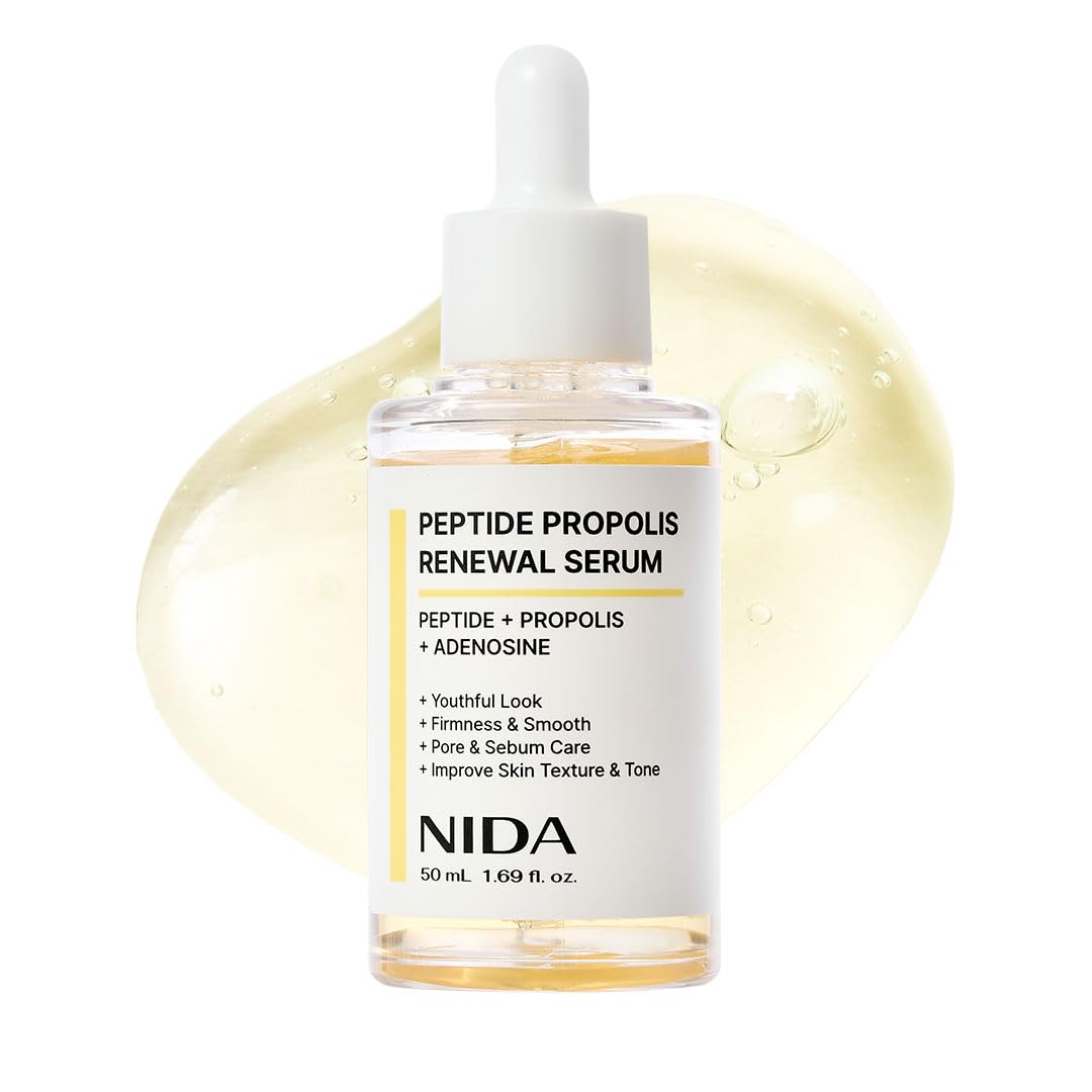 NIDA Peptide Propolis Renewal Serum for Fine Lines, Firming & Pores