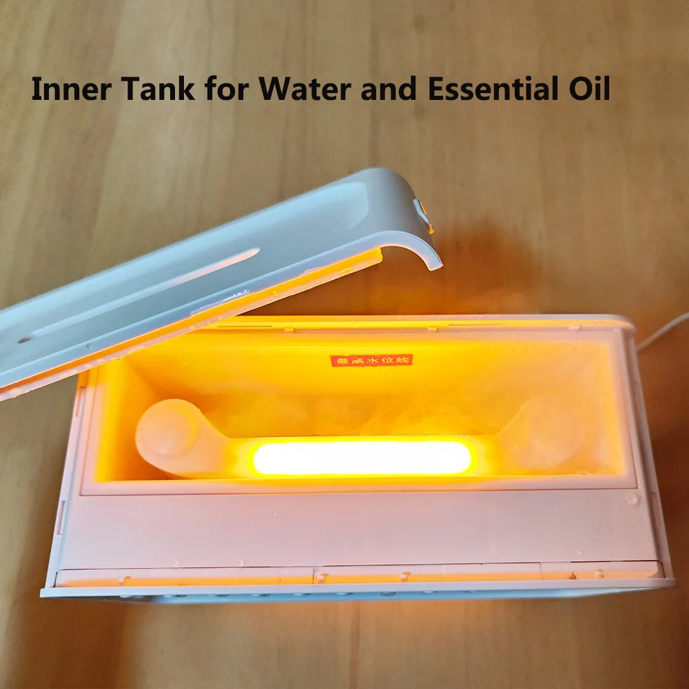 White Noise Machine, Humidifier, Diffuser & Bluetooth Speaker, Night Light