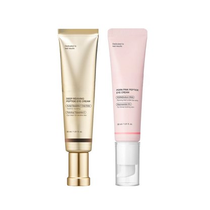 Mix & Match Eye Serum Korean Skincare Set for Puffiness, Dark Circles & Fine Lines