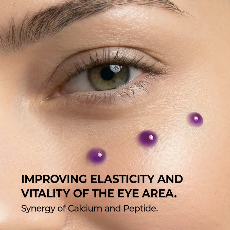 Calcium Bonding Eye Cream with Collagen & Elastin for Firming & Hydration