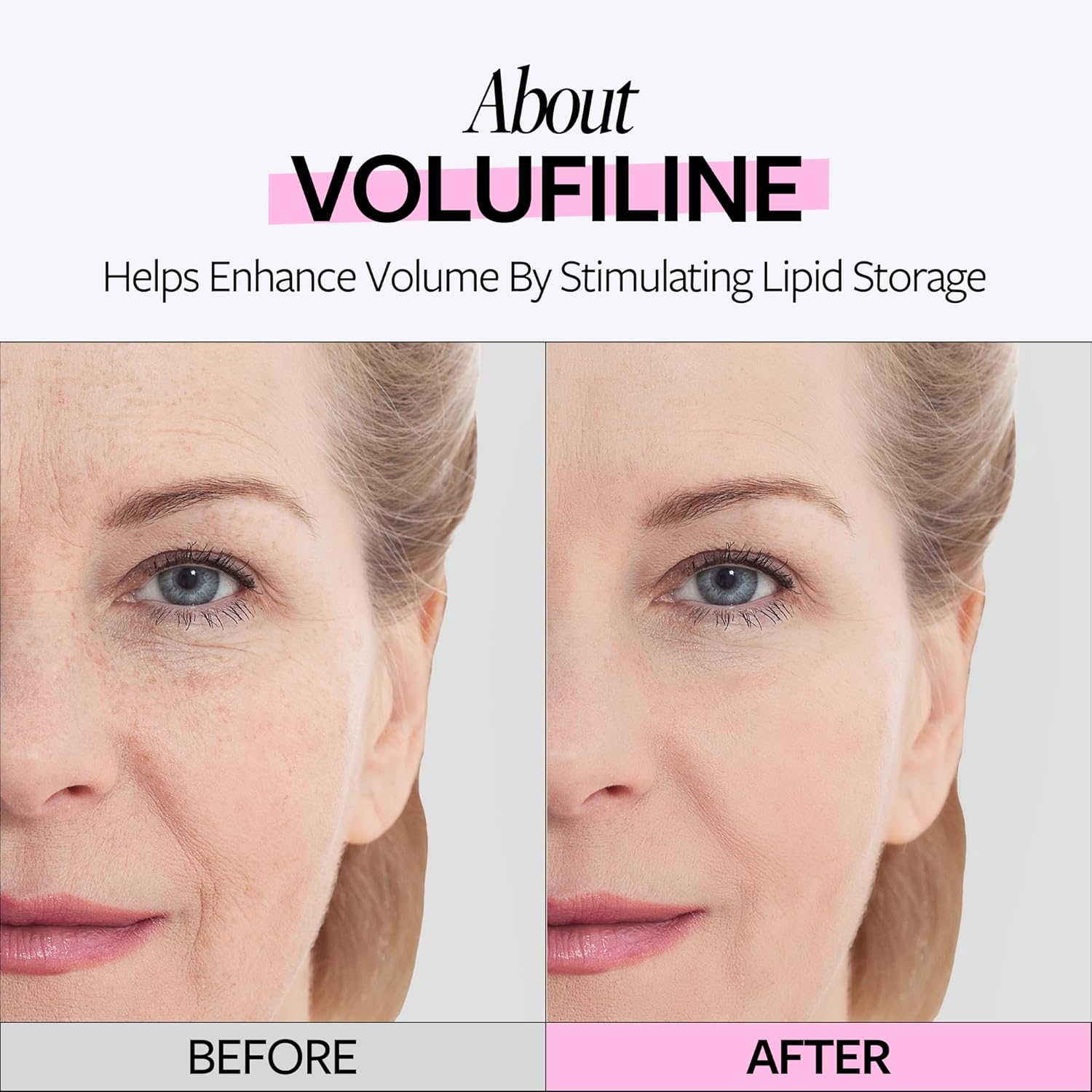 Pure Volufiline Serum Ampoule Korean Skincare for Wrinkles and Elasticity