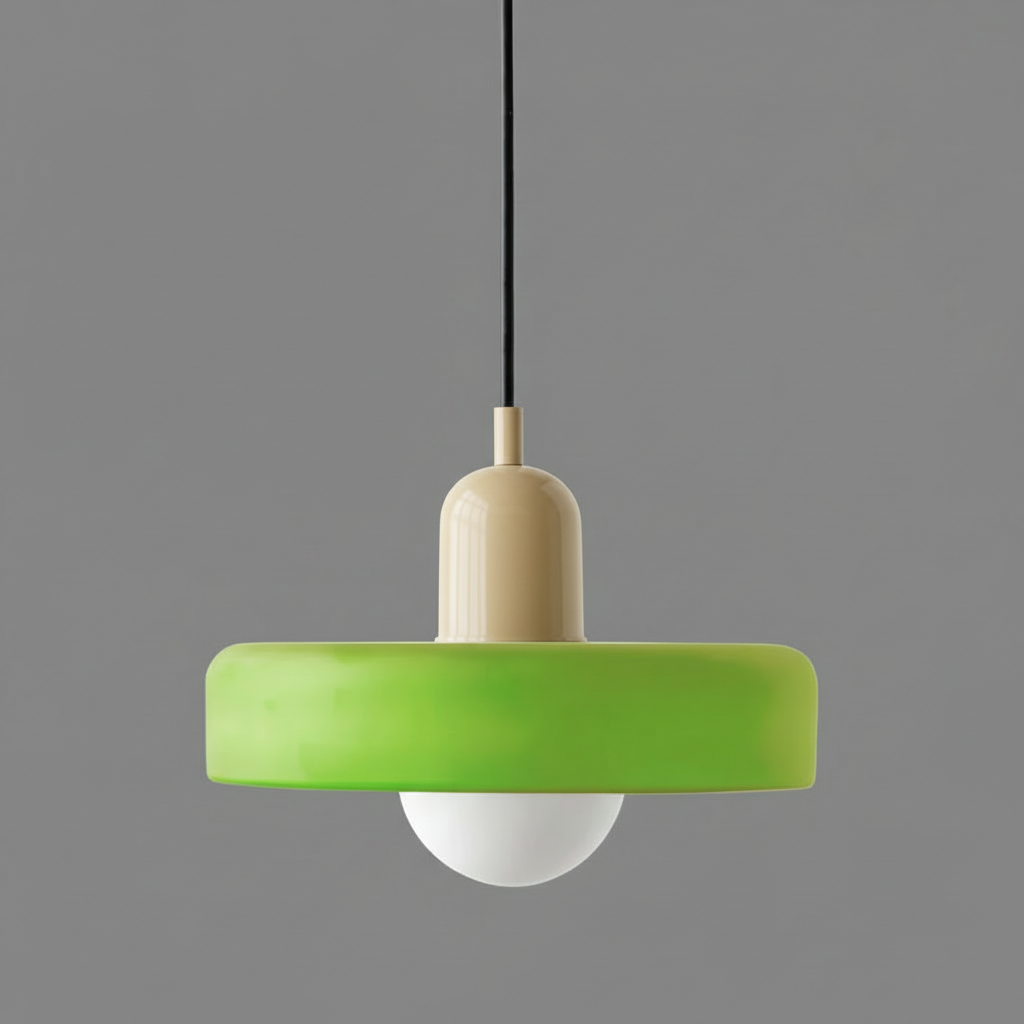 GlowGlass | Scandinavian Ceiling Lamp for Dining Room