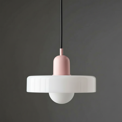 GlowGlass | Scandinavian Ceiling Lamp for Dining Room