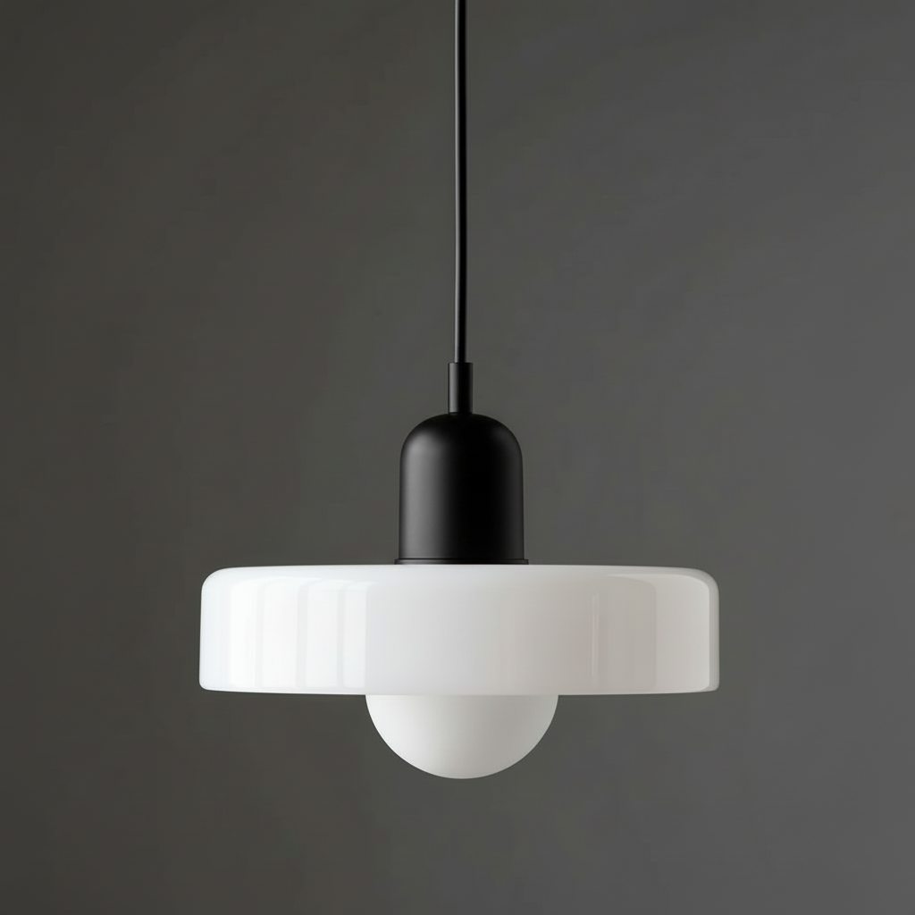 GlowGlass | Scandinavian Ceiling Lamp for Dining Room
