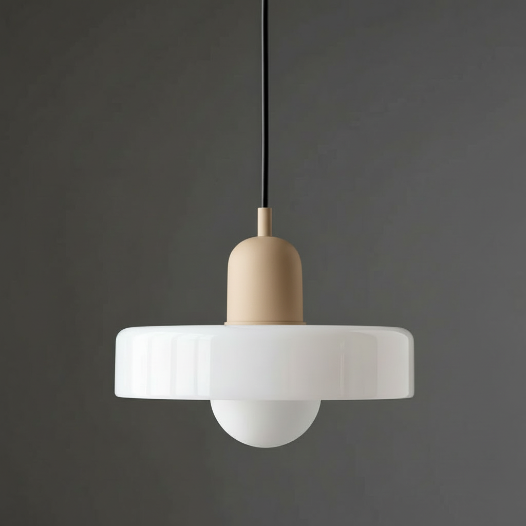 GlowGlass | Scandinavian Ceiling Lamp for Dining Room