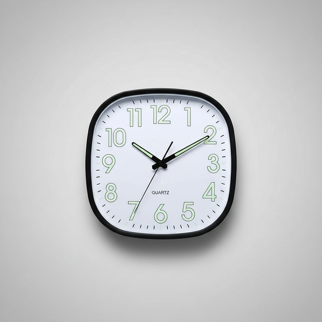 Chronix Modern Square Wall Clock | Wall Clock Decor