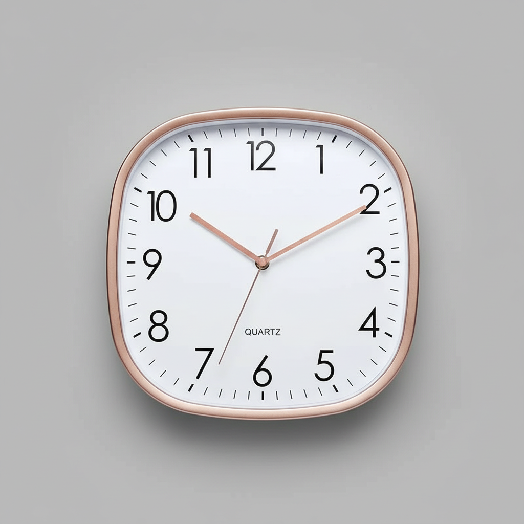 Chronix Modern Square Wall Clock | Wall Clock Decor