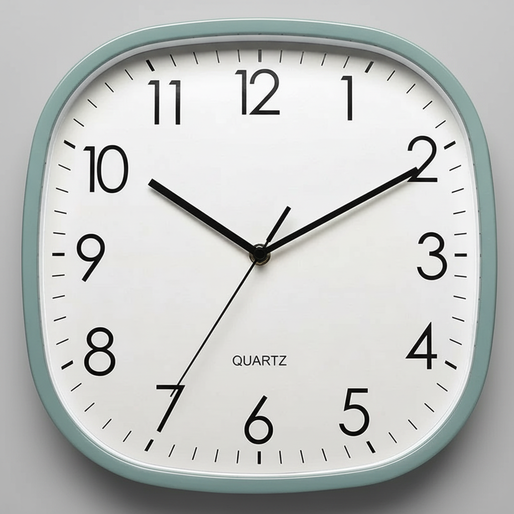 Chronix Modern Square Wall Clock | Wall Clock Decor