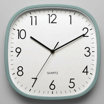 Chronix Modern Square Wall Clock | Wall Clock Decor