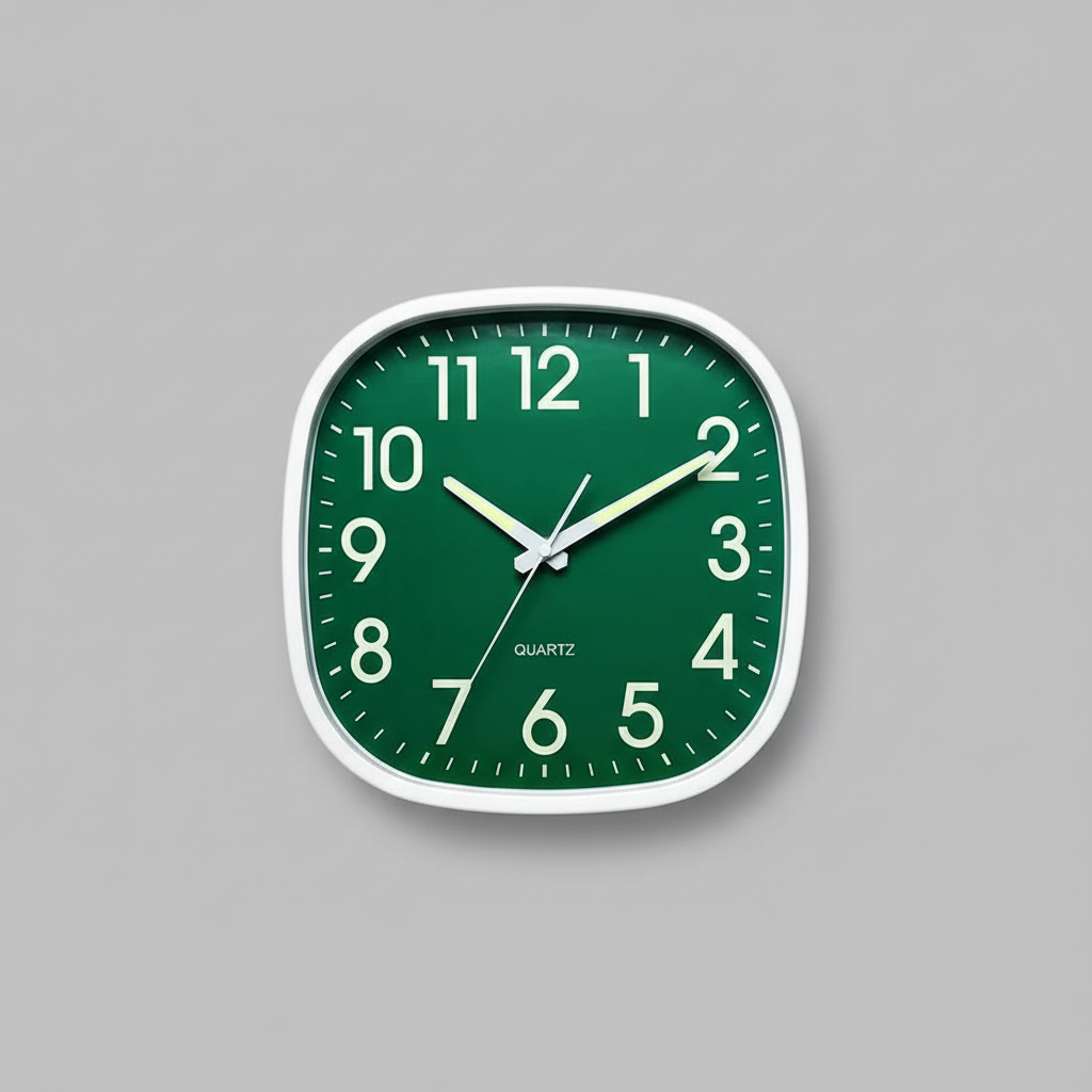 Chronix Modern Square Wall Clock | Wall Clock Decor