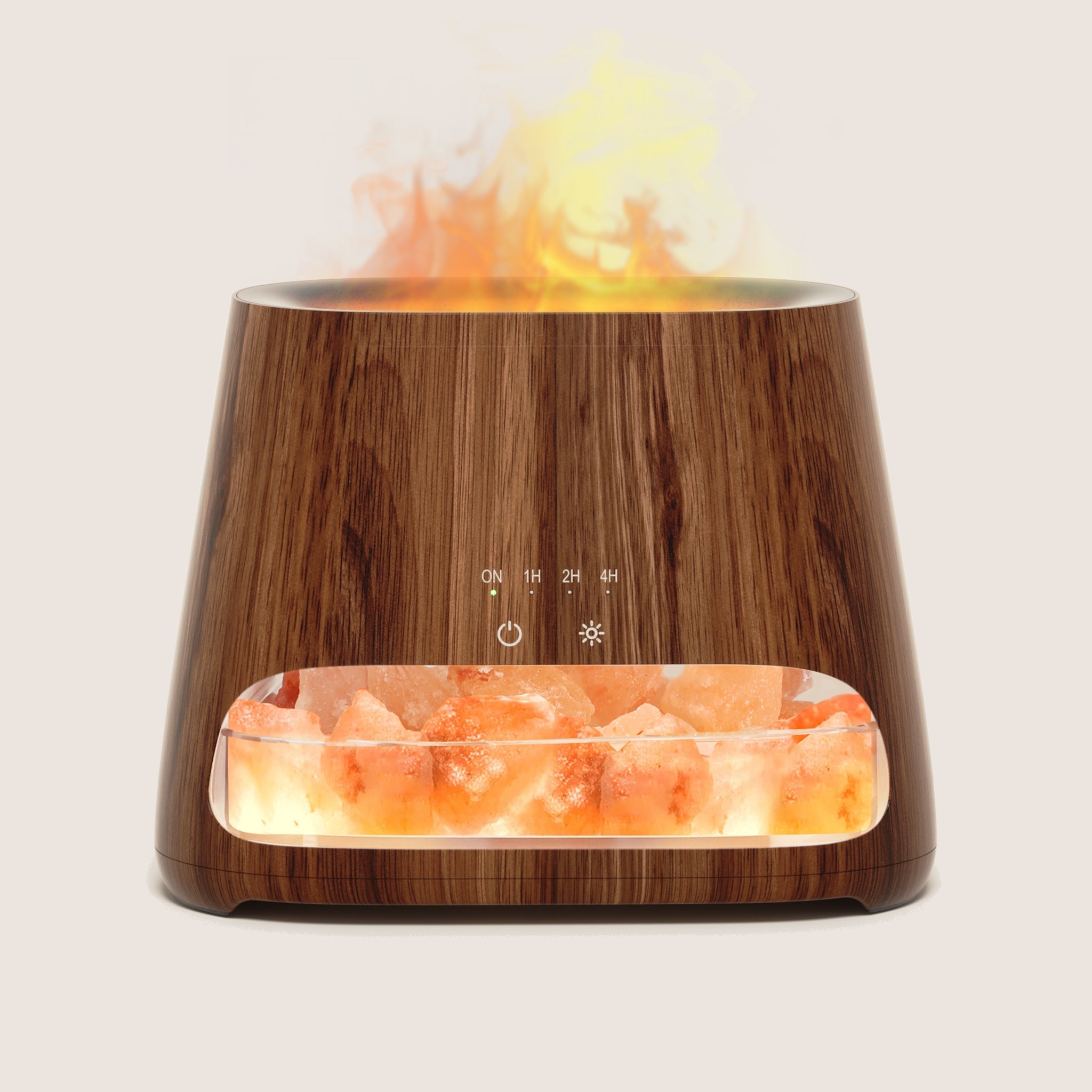Essential Oil Diffuser & Humidifier, Himalayan Salt Lamp, Ultrasonic, Quiet
