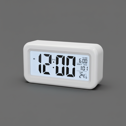 Digital Alarm Clock | Modern Battery-Operated Timepiece
